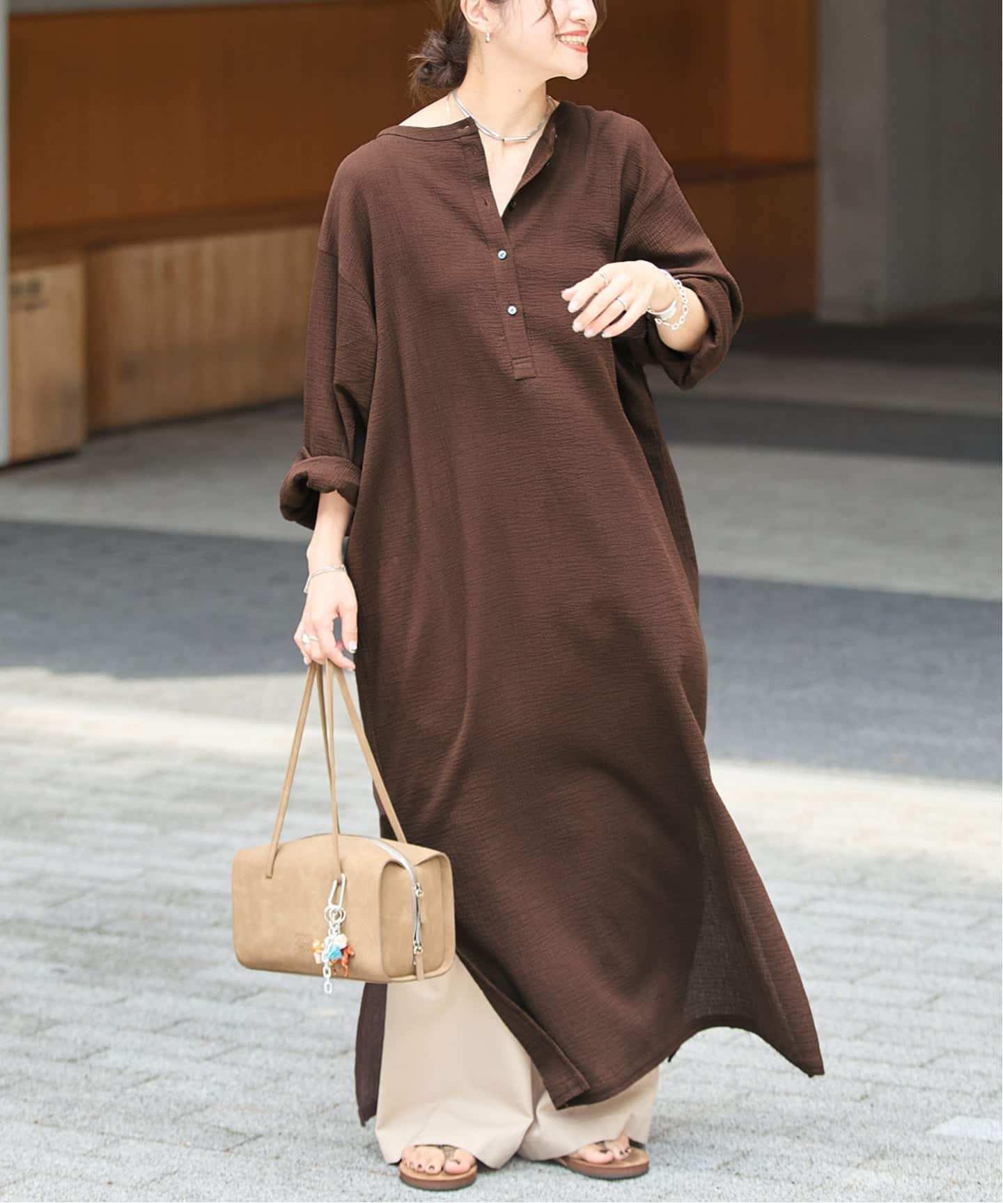 追加》ソフトガーゼ2WAYワンピース（ワンピース）｜JOURNAL STANDARD