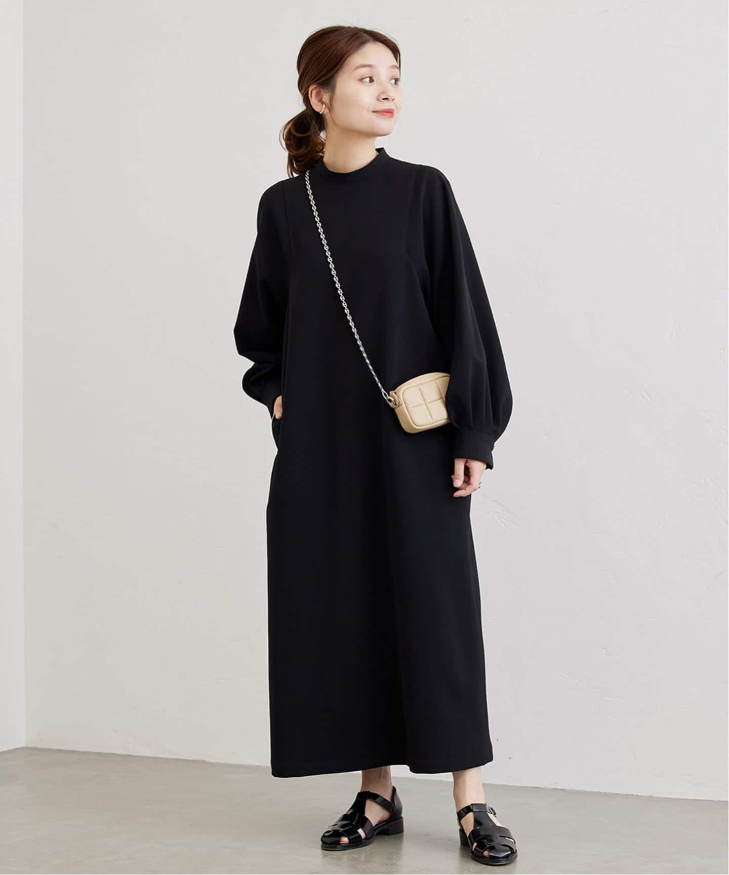 WEB限定追加予約》ダブルクロスロングワンピース（ワンピース