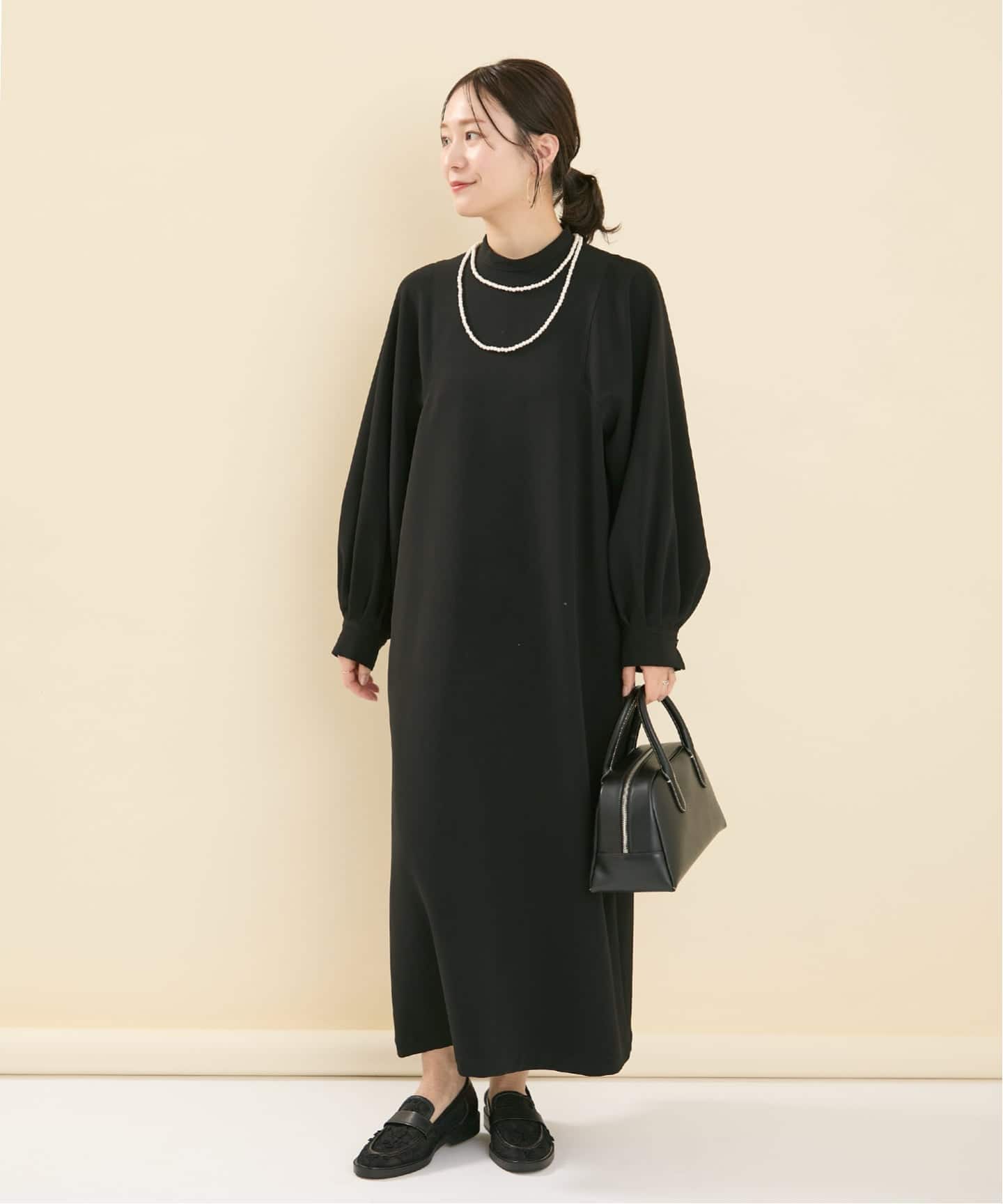 WEB限定追加》ダブルクロスロングワンピース（ワンピース）｜JOURNAL