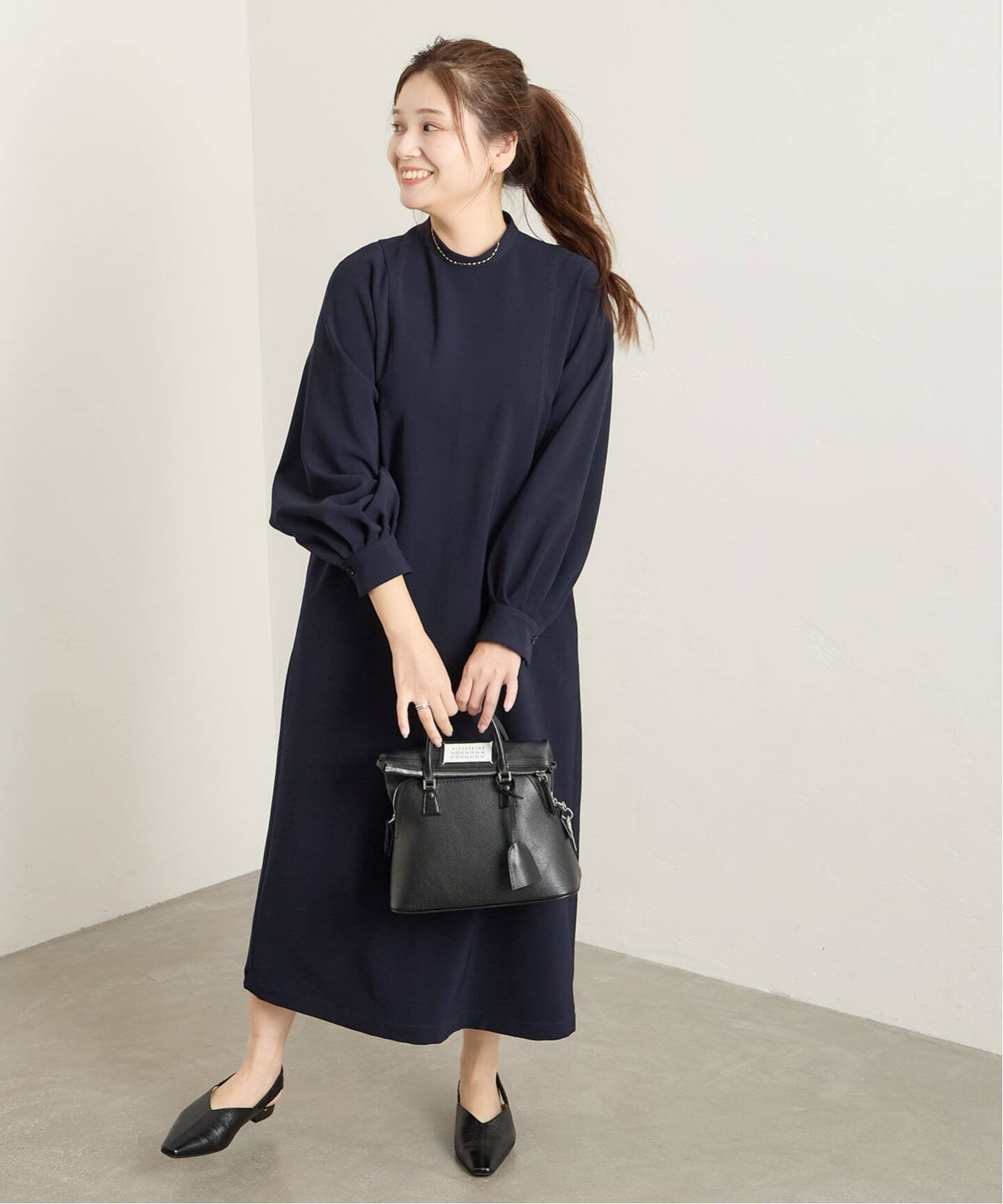 WEB限定追加予約》ダブルクロスロングワンピース（ワンピース