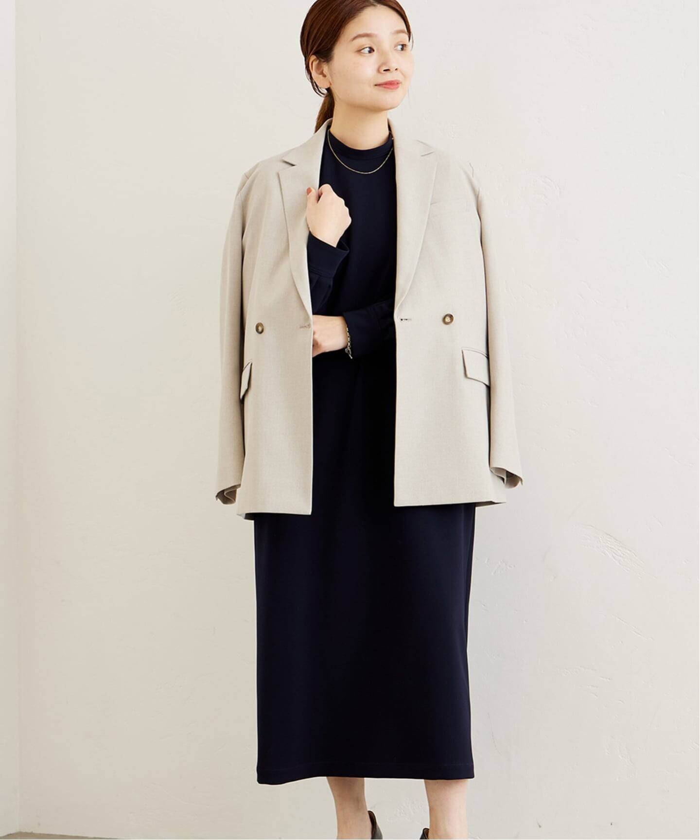 WEB限定追加予約》ダブルクロスロングワンピース（ワンピース