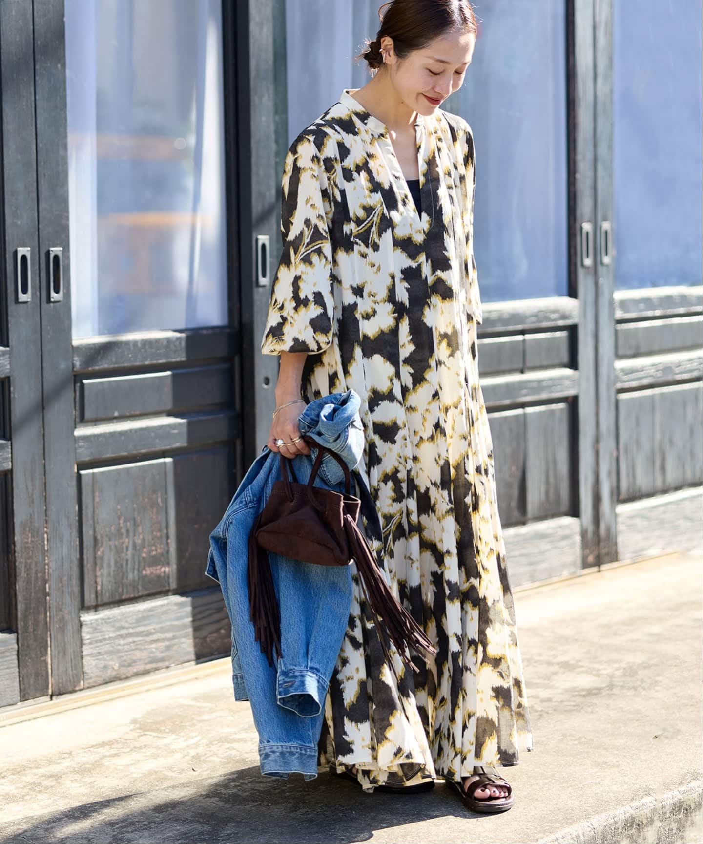 予約》オリエンタルプリントワンピース（ワンピース）｜JOURNAL