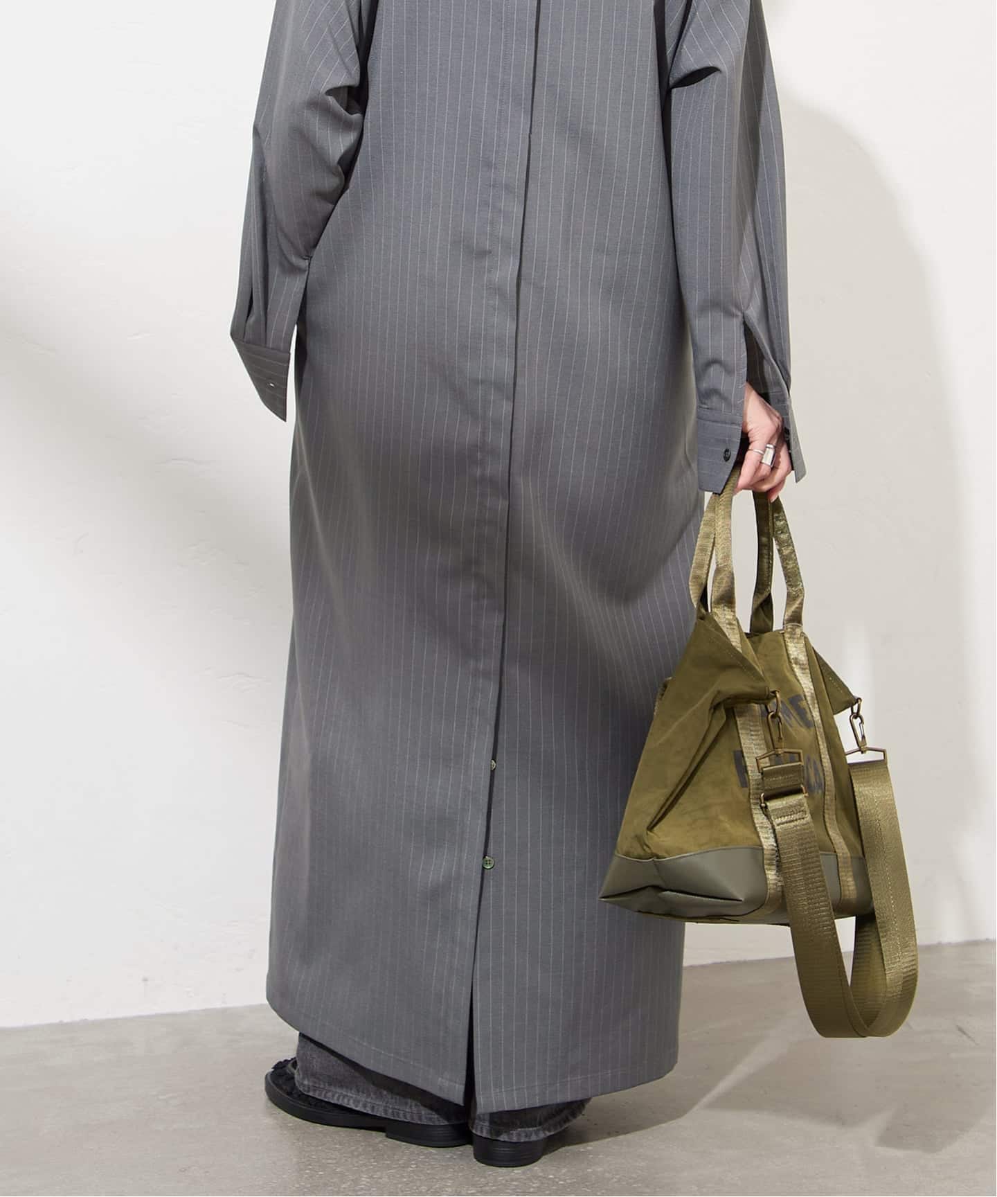 ソモウライクバックスリットシャツワンピース（ワンピース）｜JOURNAL