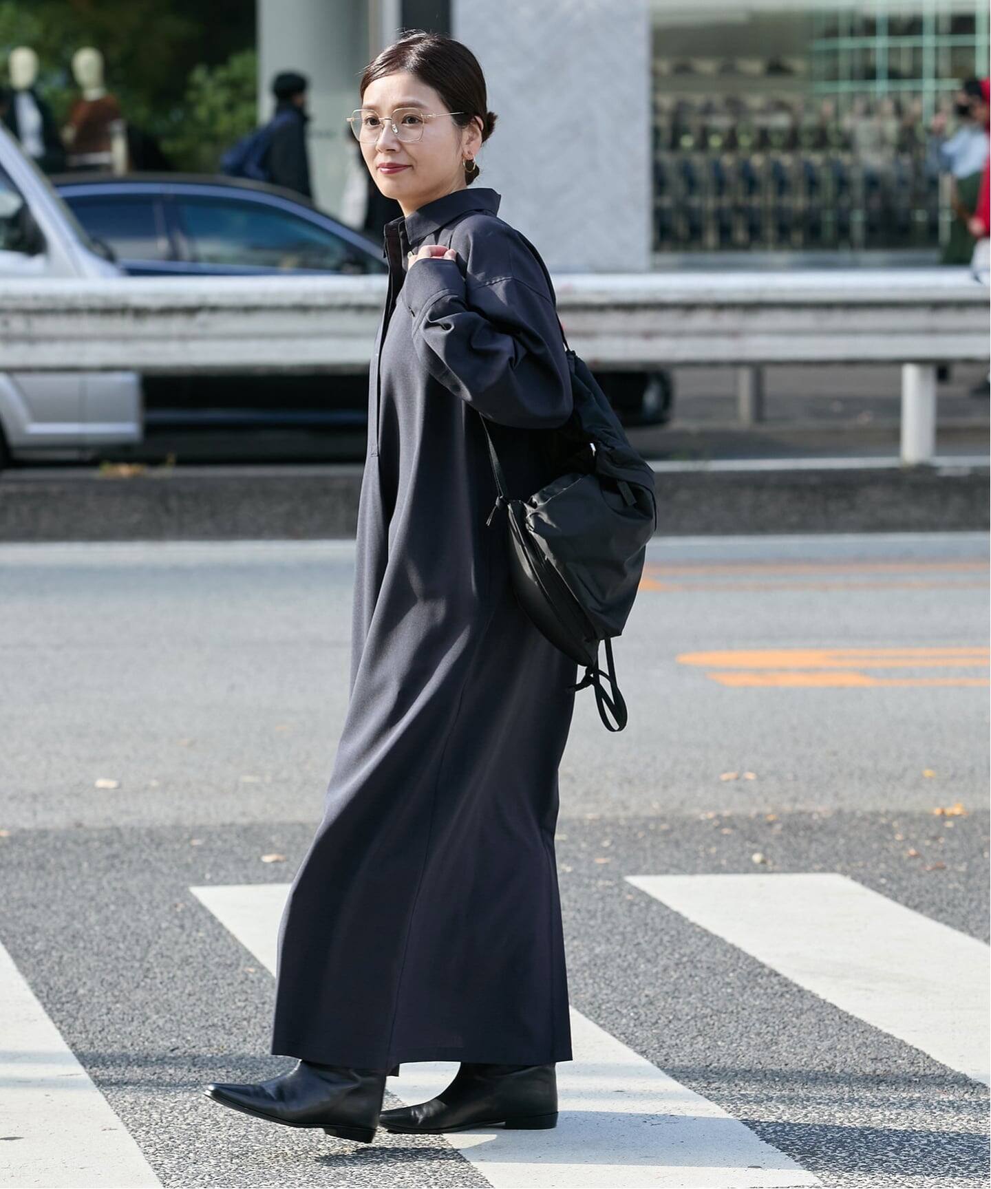ソモウライクバックスリットシャツワンピース（ワンピース）｜JOURNAL