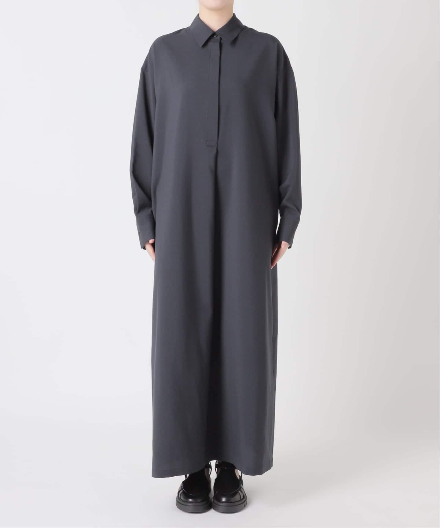 ソモウライクバックスリットシャツワンピース（ワンピース）｜JOURNAL