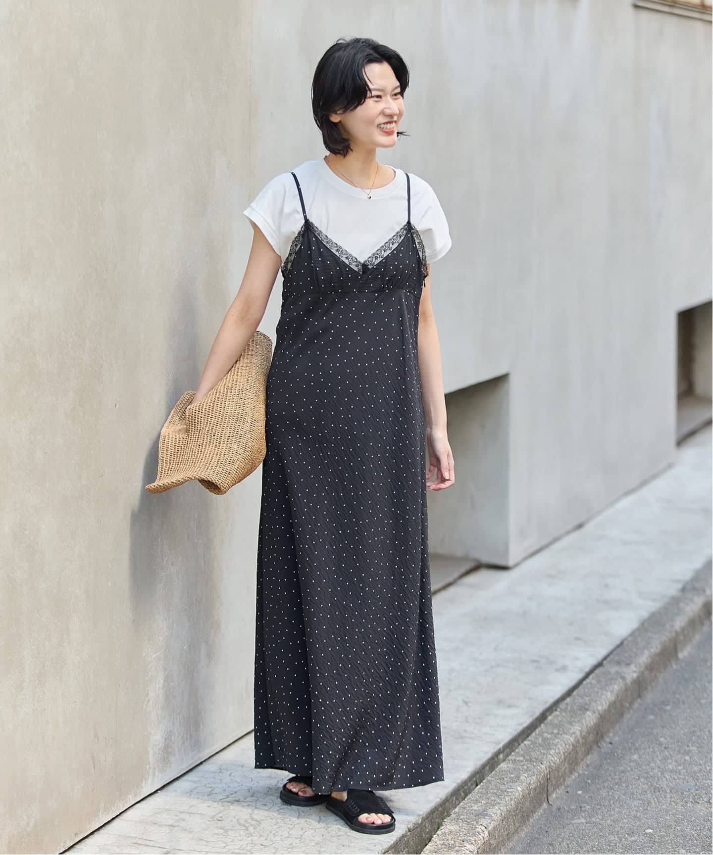 n*i様 今期 ジャーナルスタンダード ドットプリントキャミワンピース ドットプリントキャミワンピース（ワンピース）｜JOURNAL STANDARD