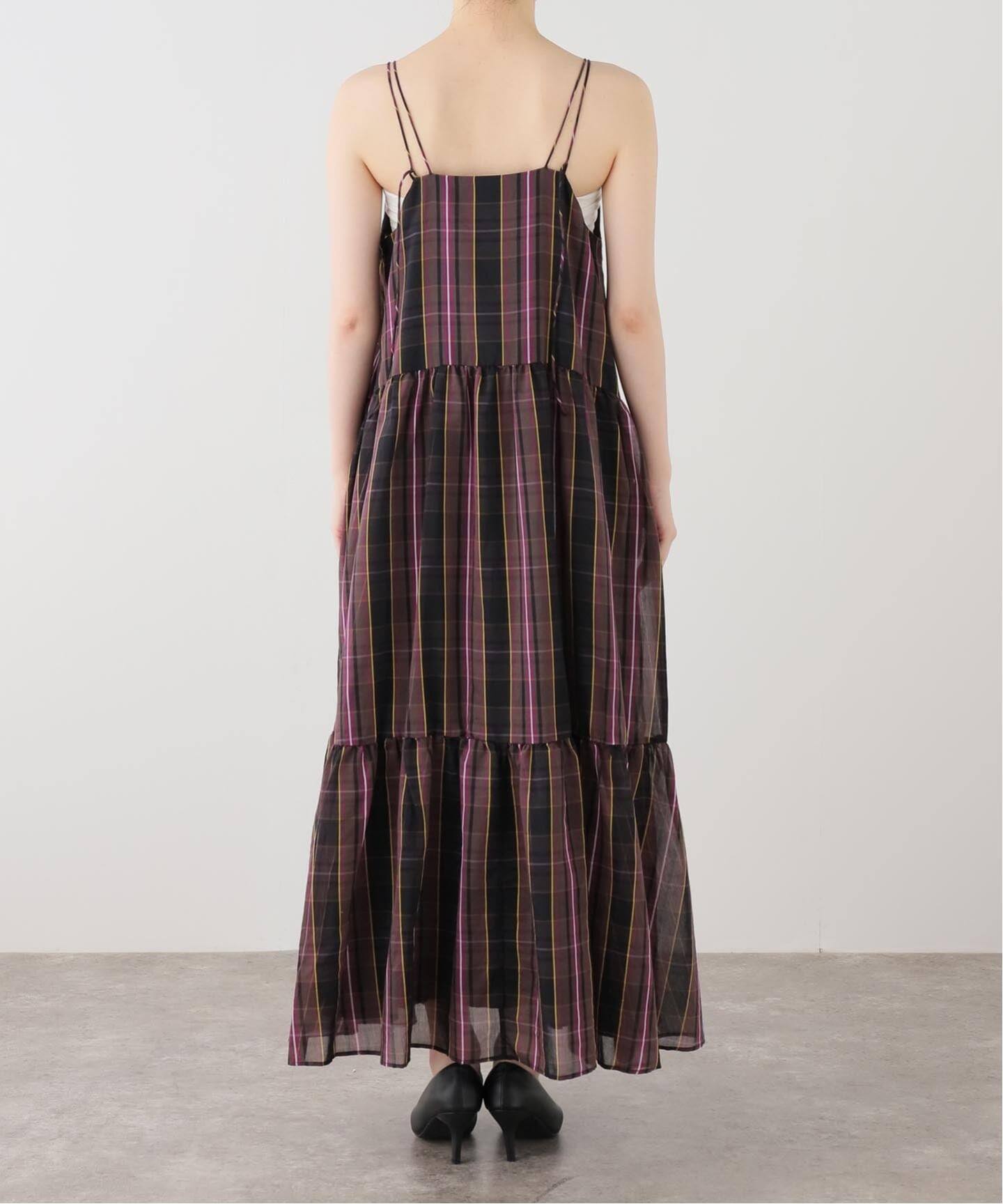 JOURNAL STANDARD コットンシルクチェックティアード ワンピース コットンシルクチェックティアード ワンピース（ワンピース）｜JOURNAL
