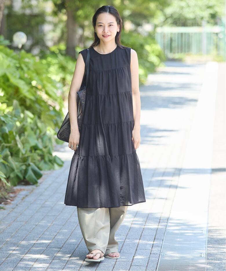 シアーボイルティアード ワンピース（ワンピース）｜JOURNAL STANDARD 