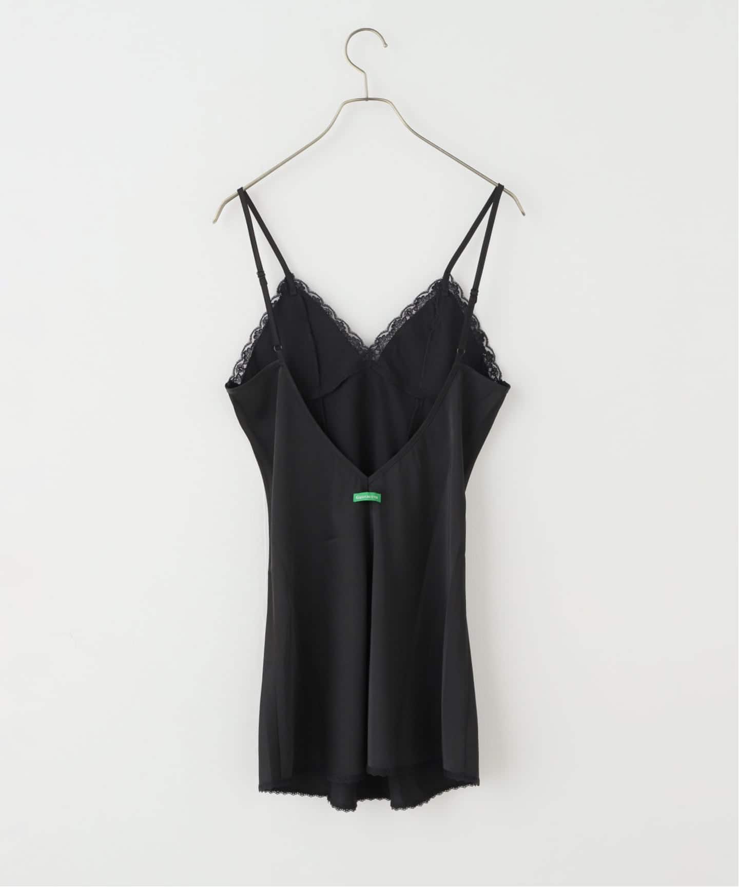 ワンピース GREEN BUTTER SILKY LACE SLIP MINI DRESS GREEN BUTTER/グリーンバター】 SILKY LACE SLIP MINI DRESS