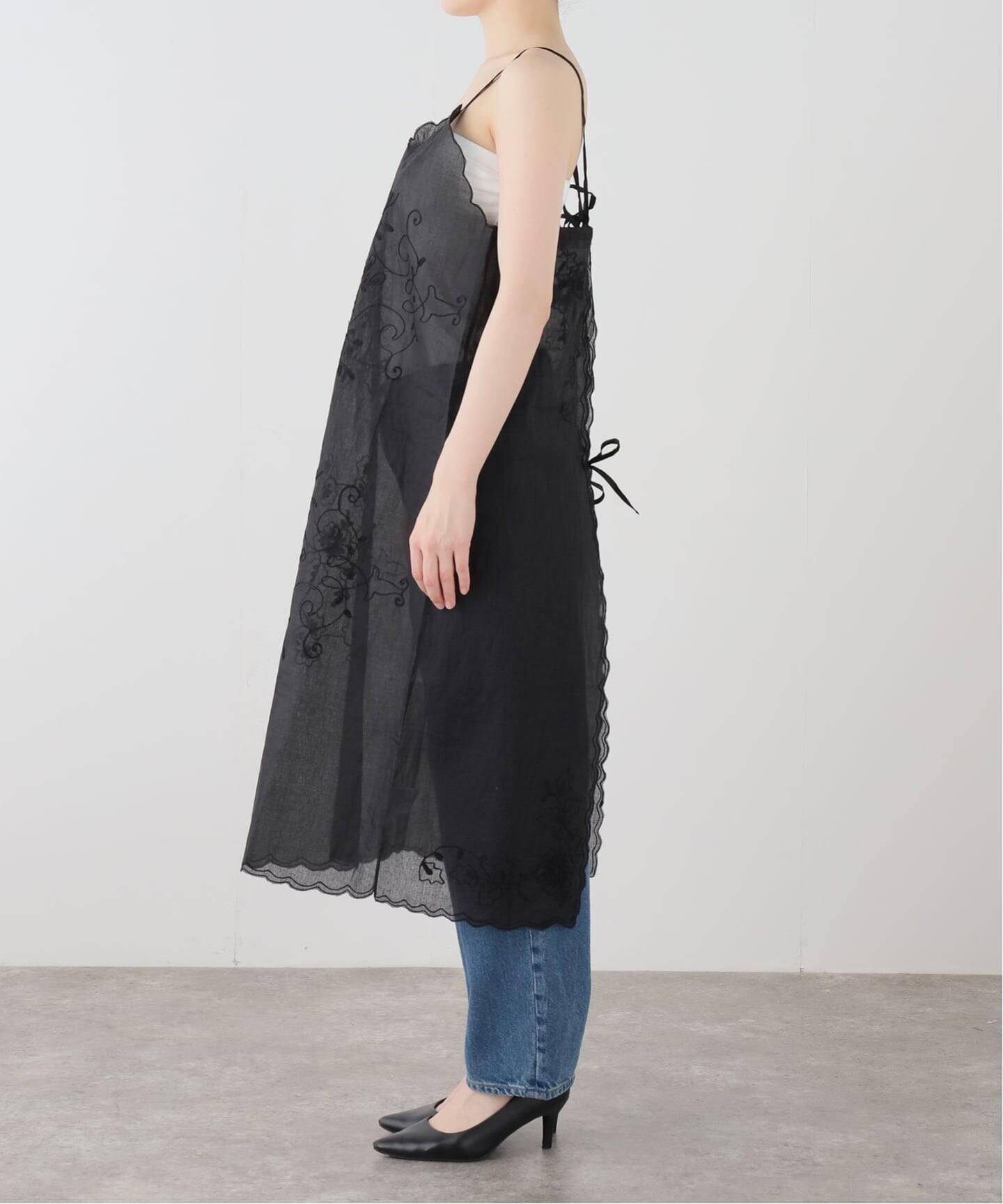 SARA MALLIKA/サラマリカ】Organza Arai Embroidery Cami Dress