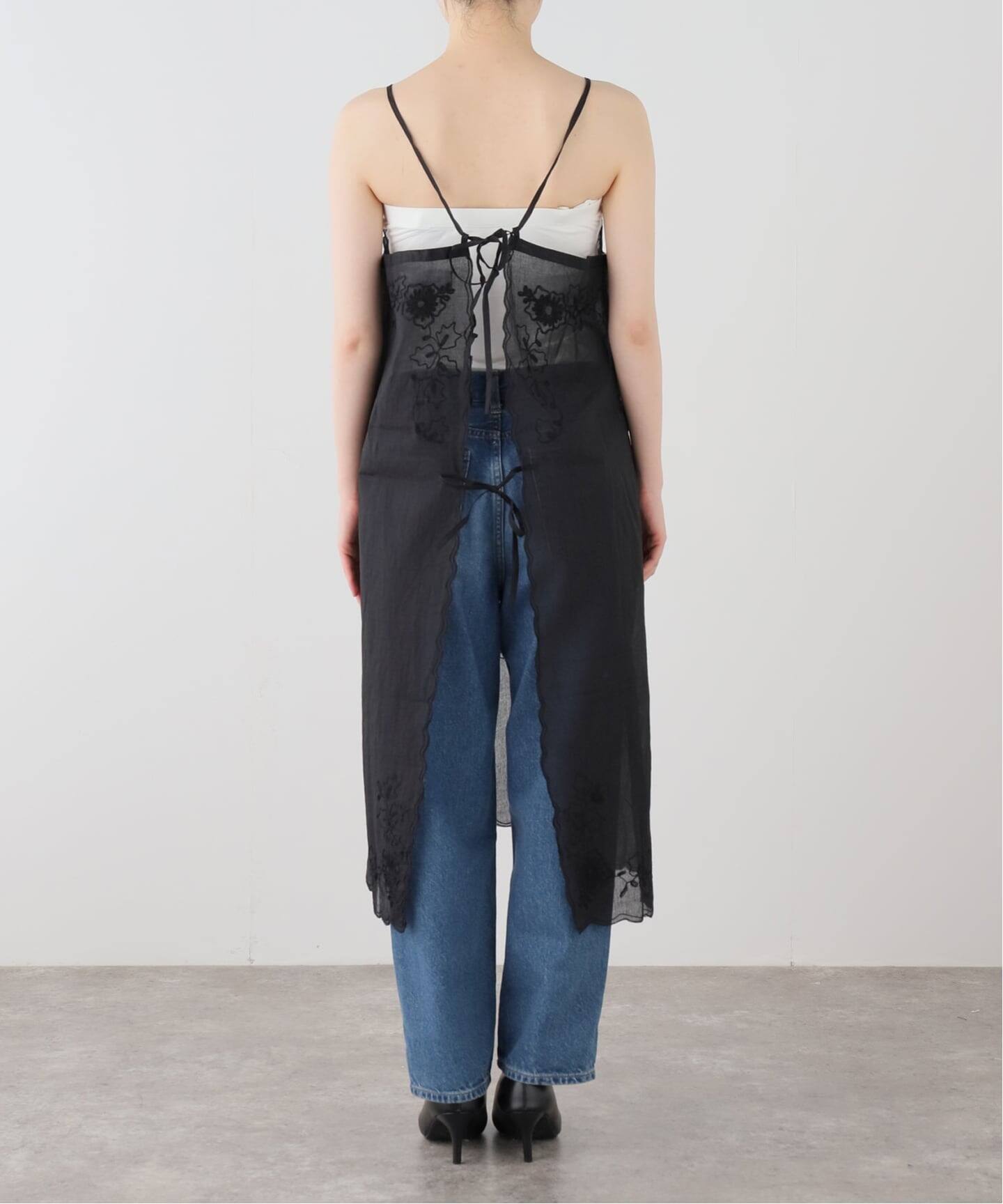 SARA MALLIKA/サラマリカ】Organza Arai Embroidery Cami Dress