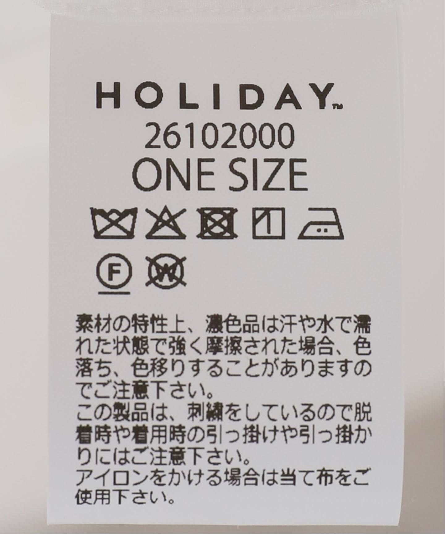 HOLIDAY/ホリデイ】LACE BIG COLLAR MINI DRESS（ワンピース