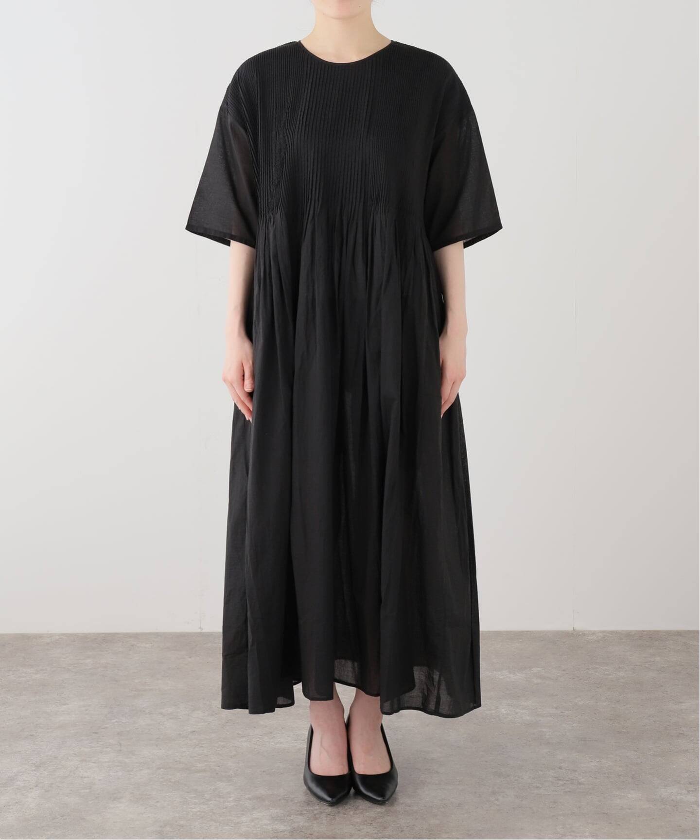 maison de soil 】CREW-NECK H/S DRESS WITH（ワンピース）｜JOURNAL