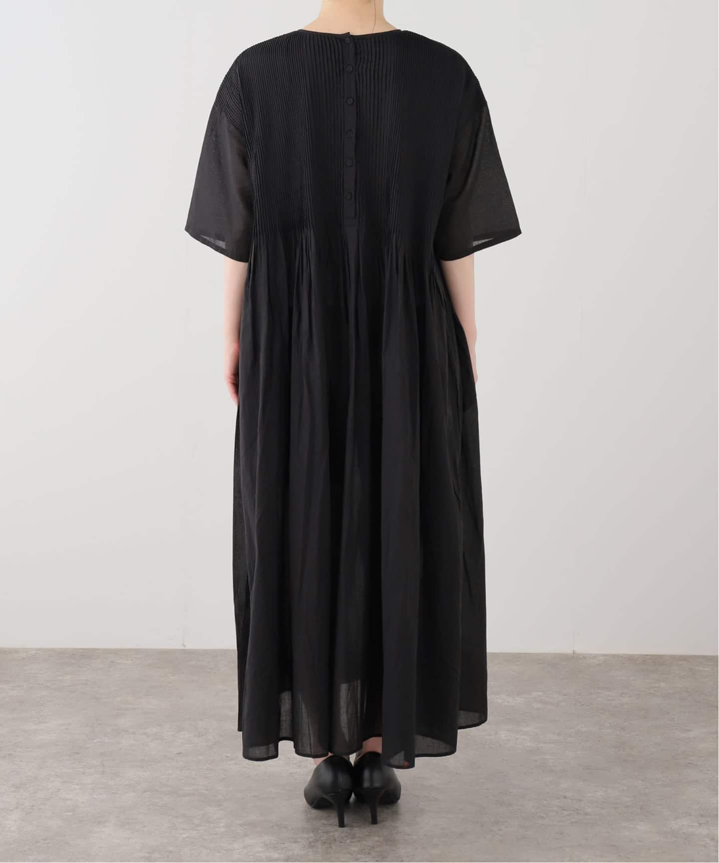maison de soil 】CREW-NECK H/S DRESS WITH（ワンピース）｜JOURNAL