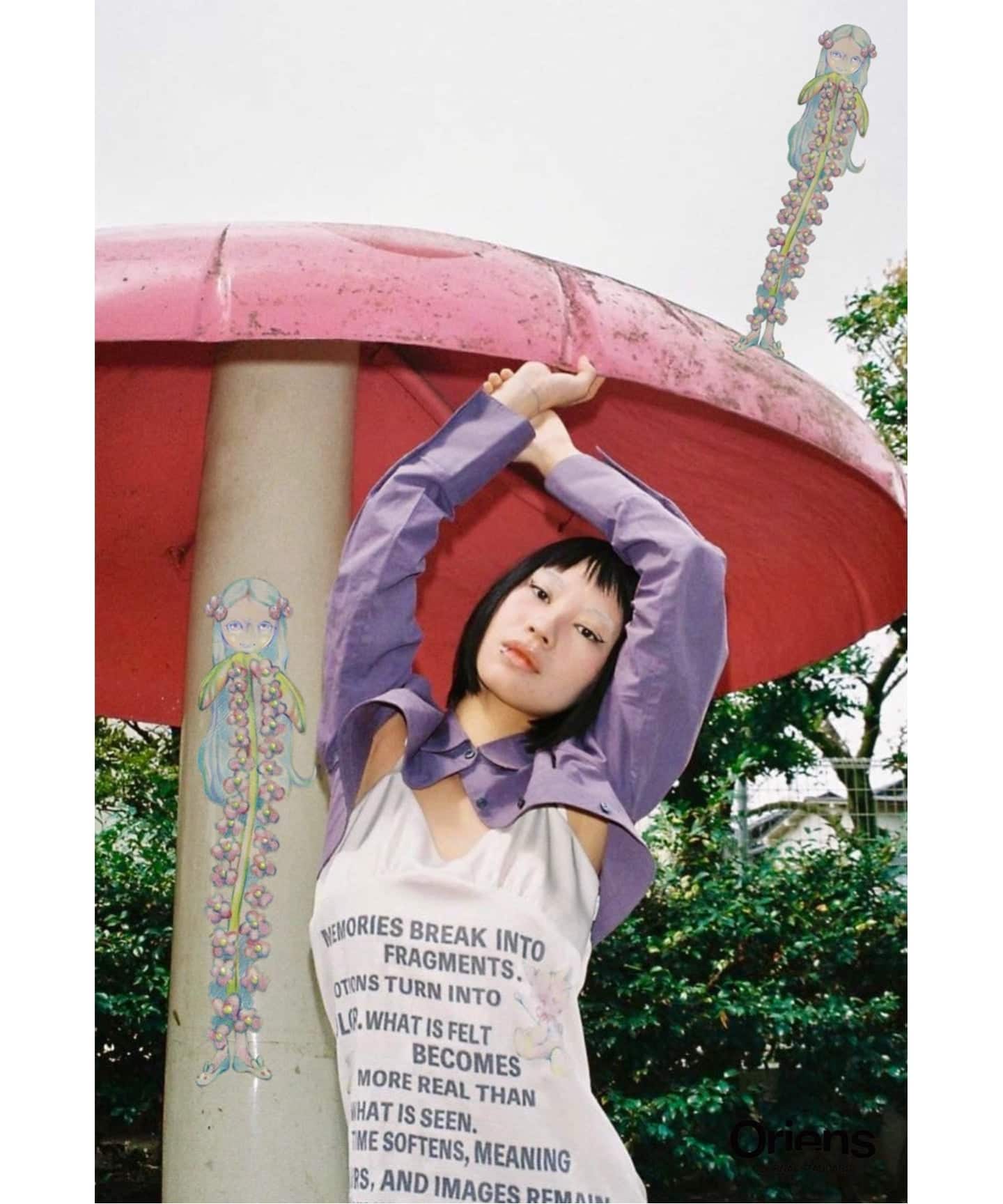 Ema gaspar×Oriens】Satin Dress（ワンピース）｜Oriens JOURNAL