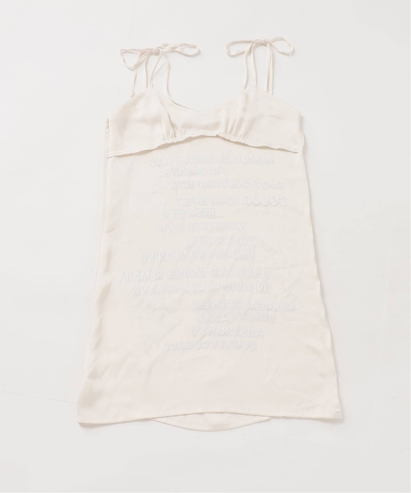 Ema gaspar×Oriens】Satin Dress（ワンピース）｜Oriens JOURNAL