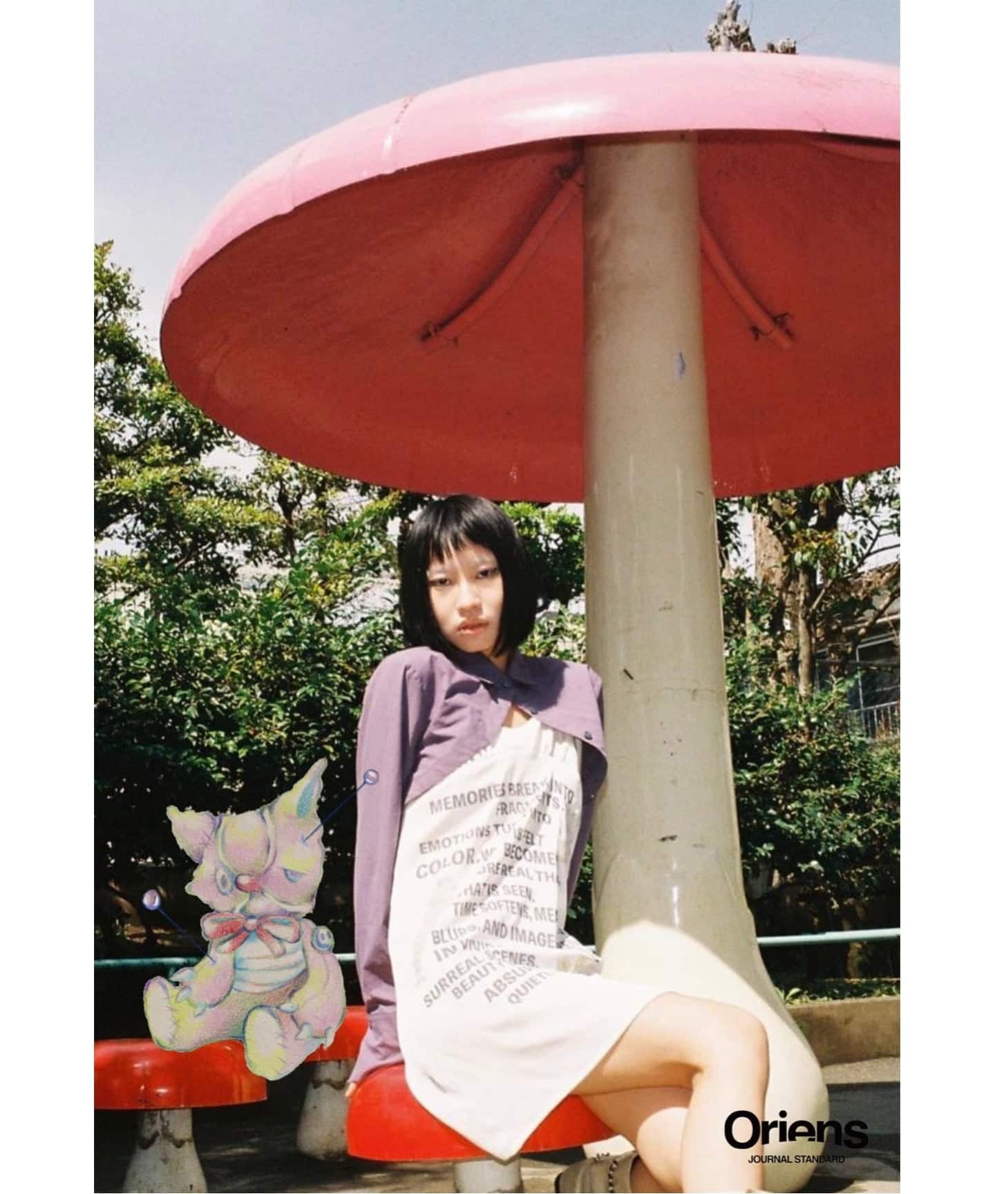 Ema gaspar×Oriens】Satin Dress（ワンピース）｜Oriens JOURNAL
