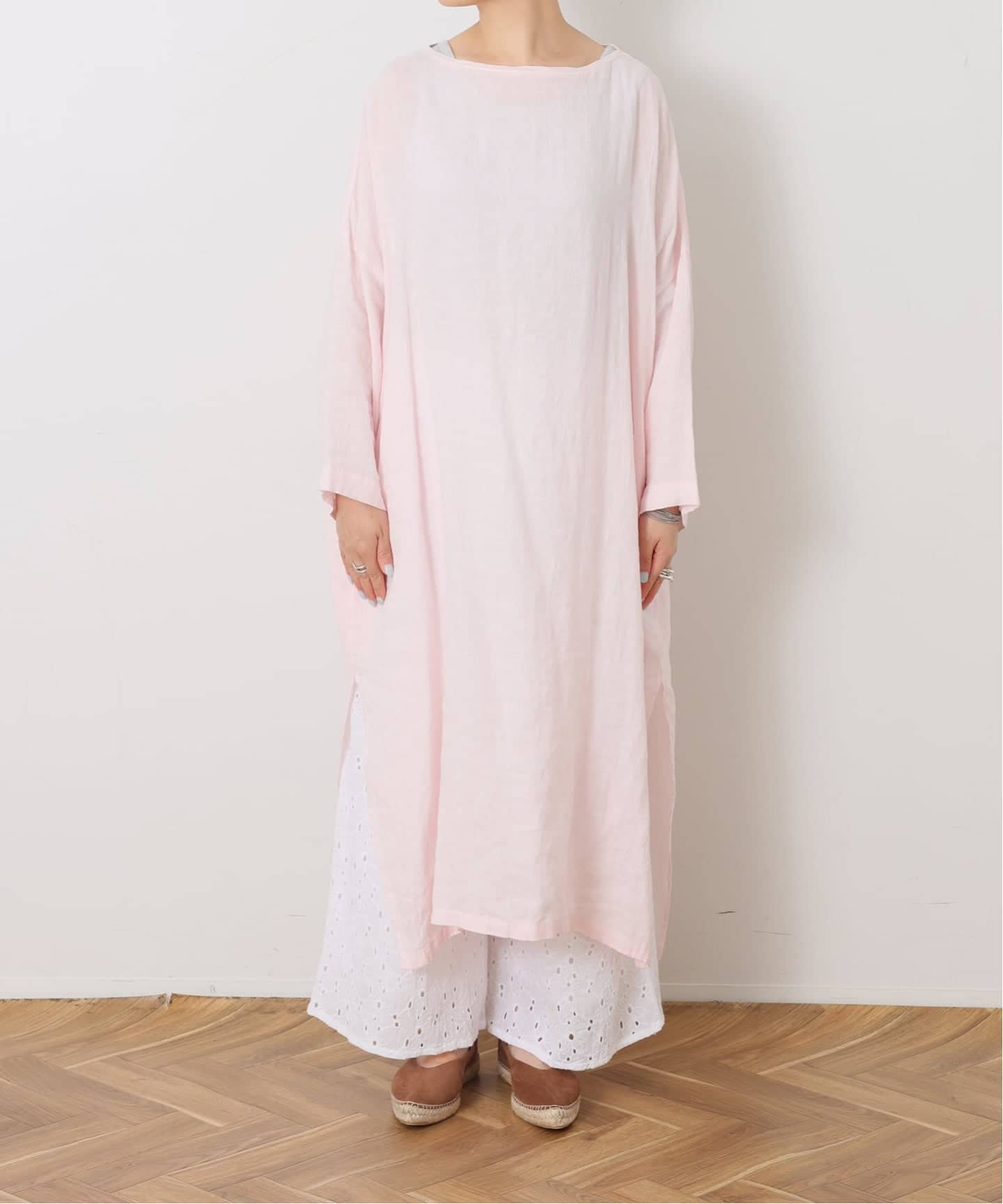 追加予約》エアリネン Plain-DRESS（ワンピース）｜journal standard