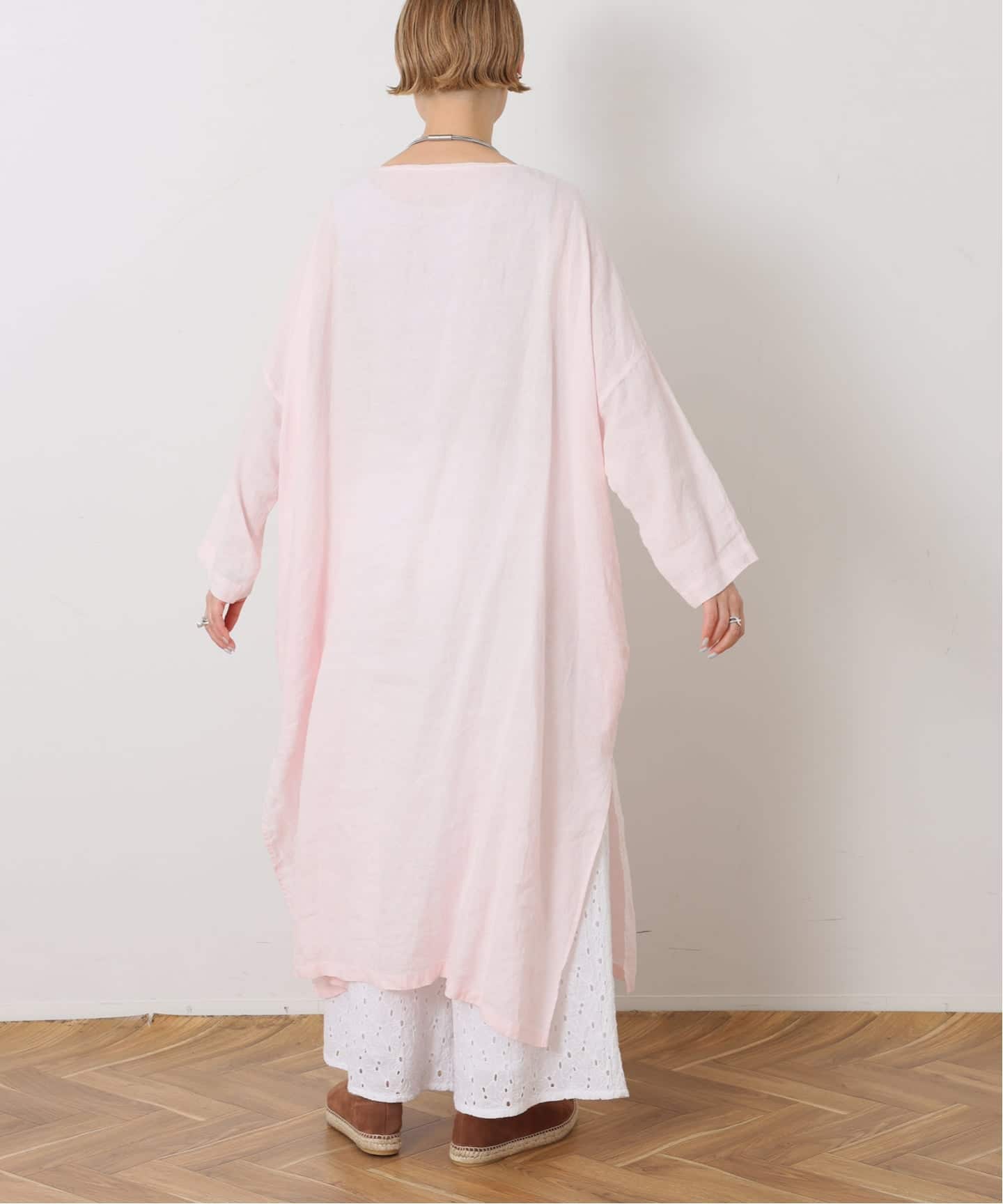 追加》エアリネン Plain-DRESS（ワンピース）｜journal standard luxe