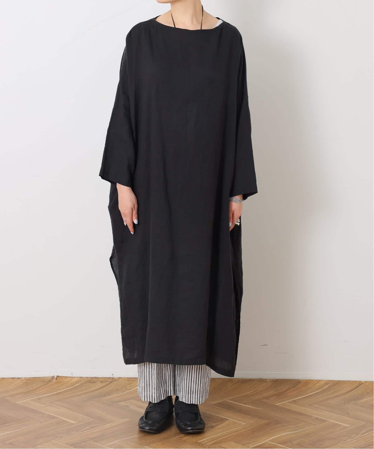 追加》エアリネン Plain-DRESS（ワンピース）｜journal standard luxe