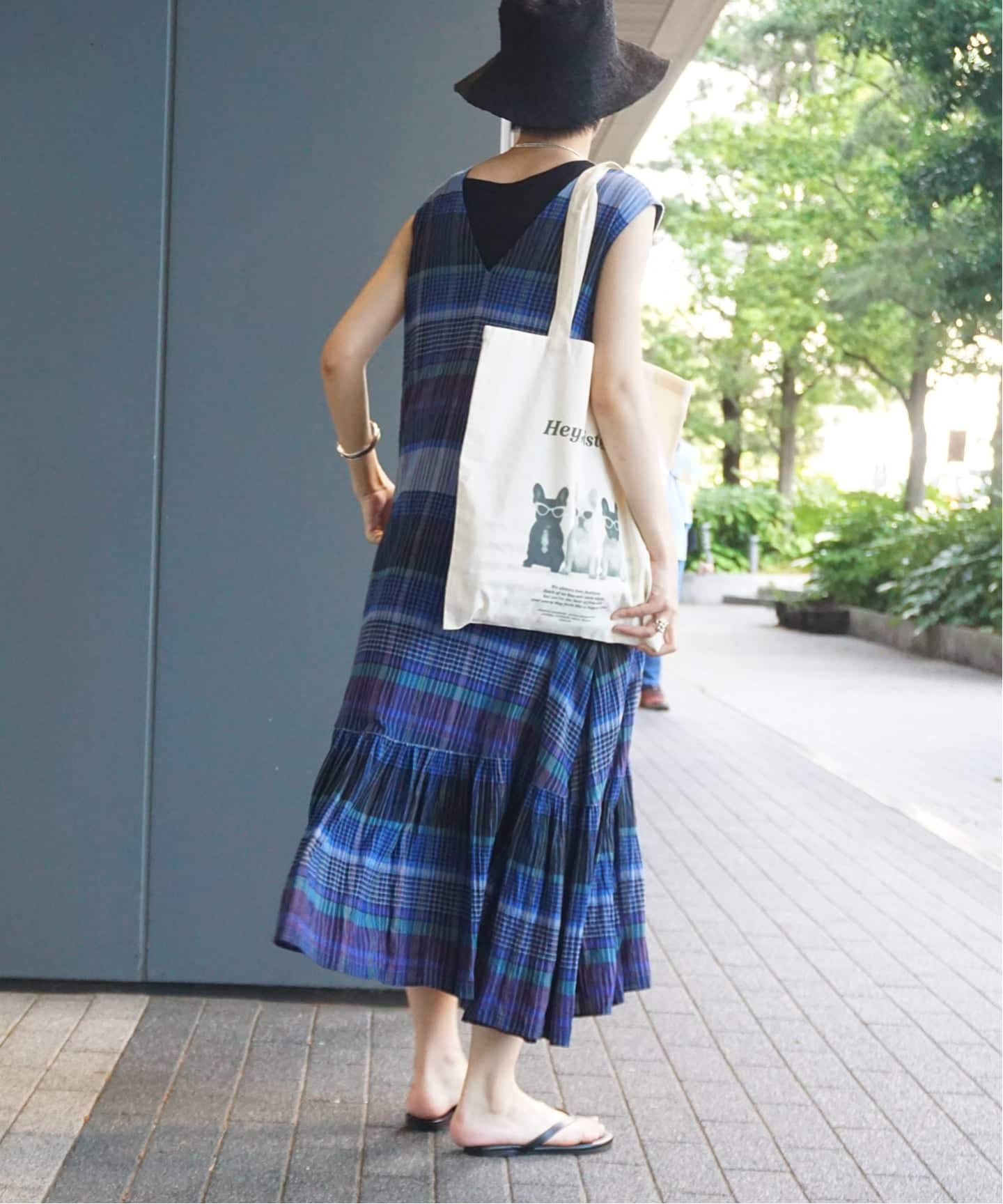 チェック フレアーワンピース（ワンピース）｜journal standard luxe