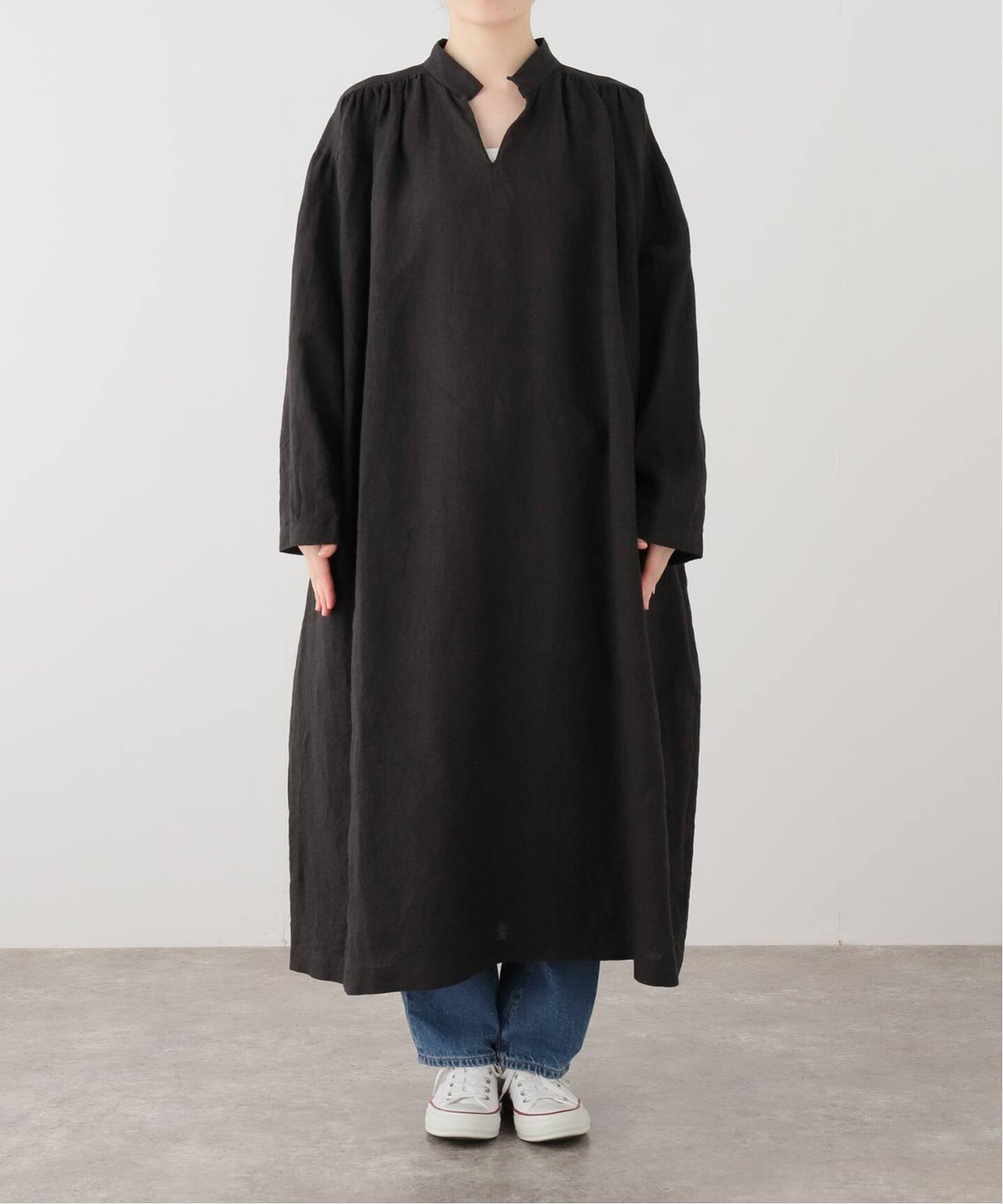 JOURNAL STANDARD LUXE 40リネン タックワンピース 40リネン トニーワンピース（ワンピース）｜journal standard luxe
