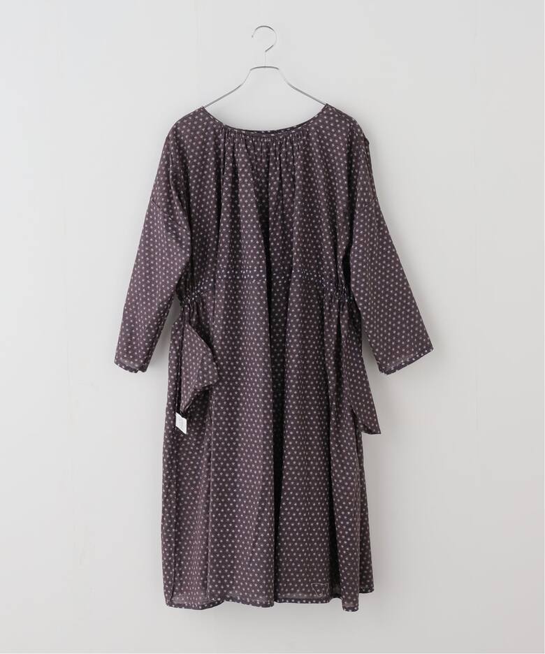 SOIL】FLOWER PRINT GATHERED SMOCK DRESS（ワンピース）｜journal 