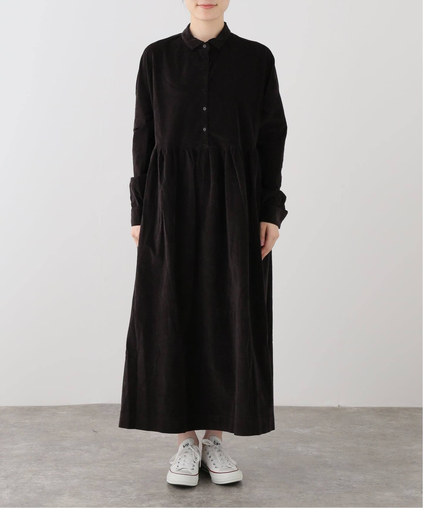 album di famiglia】COLLAR DRESS V（ワンピース）｜journal standard