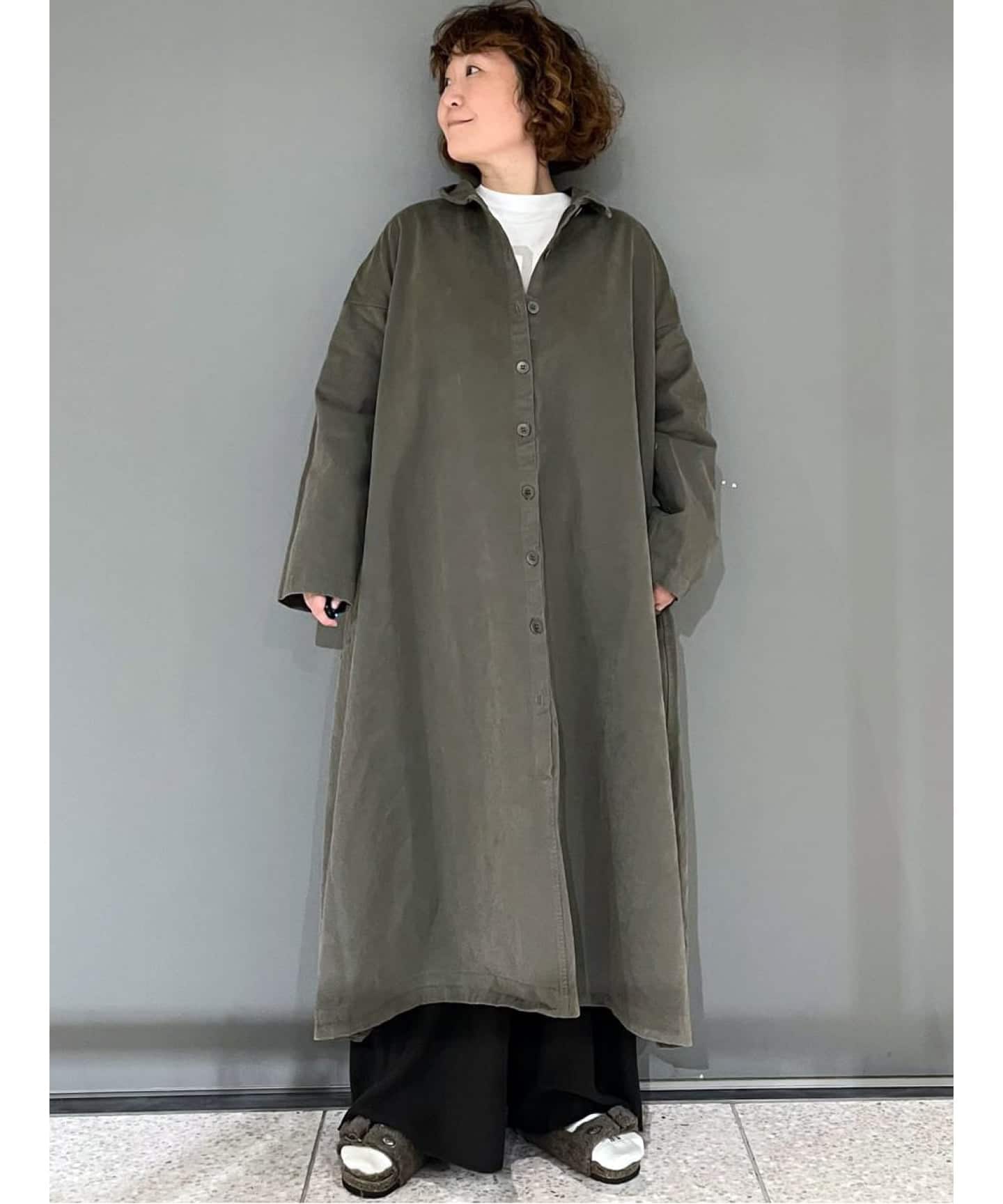 album di famiglia】LOOSE COLLAR DRESS（ワンピース）｜journal