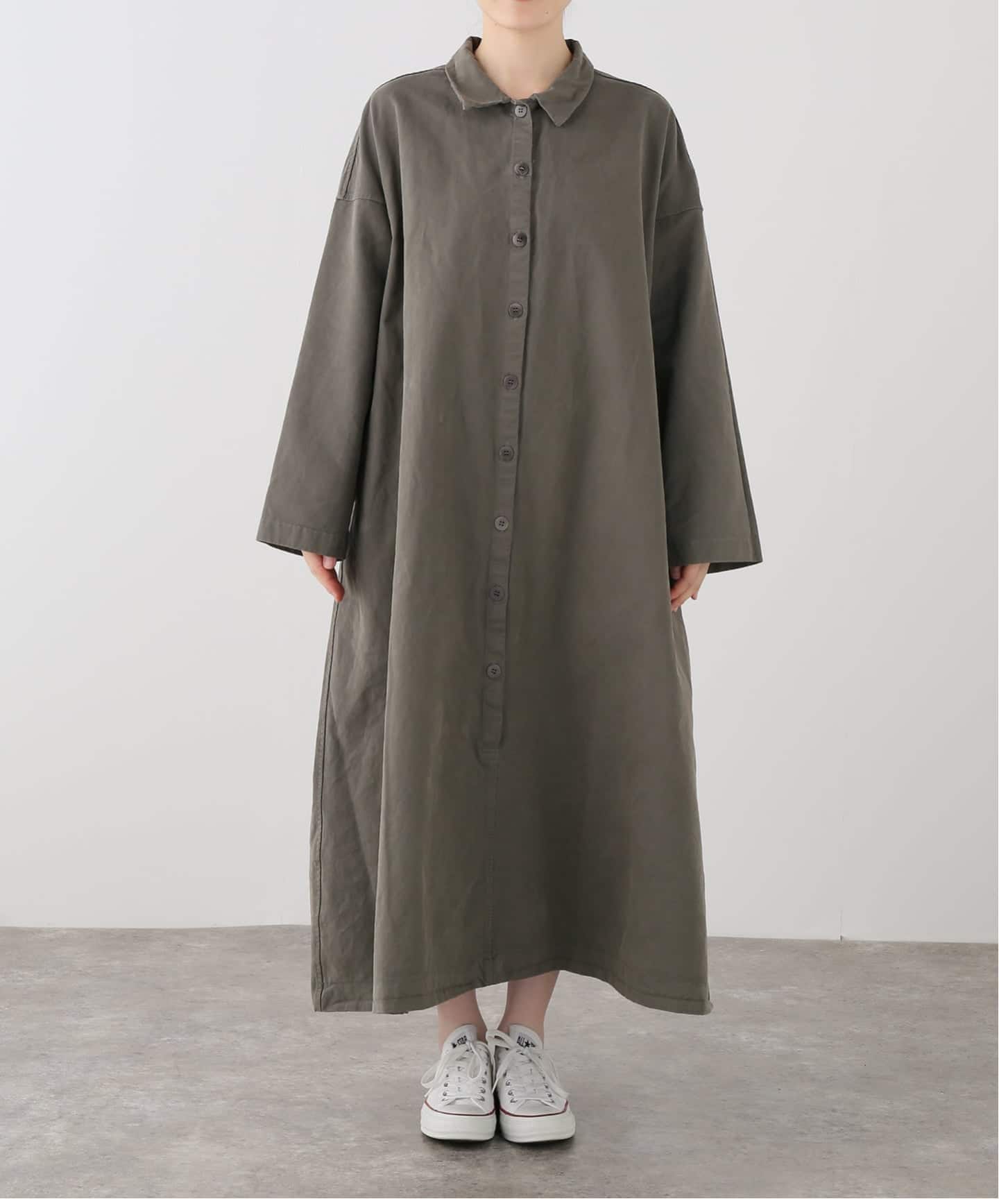 album di famiglia】LOOSE COLLAR DRESS（ワンピース）｜journal