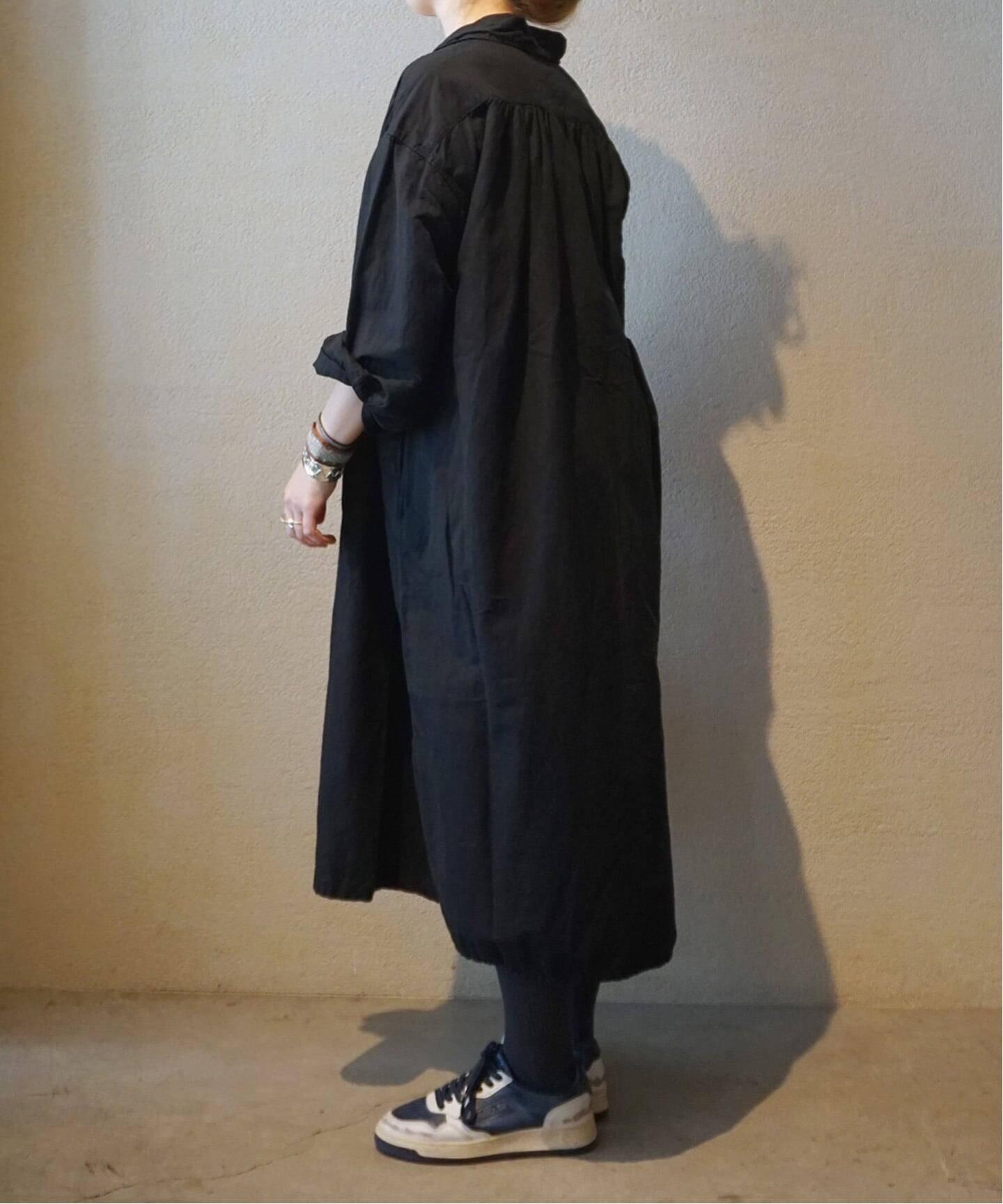 ARMEN】 LINEN/COTTON PLAIN OVERDYE WORK GA（ワンピース）｜journal 