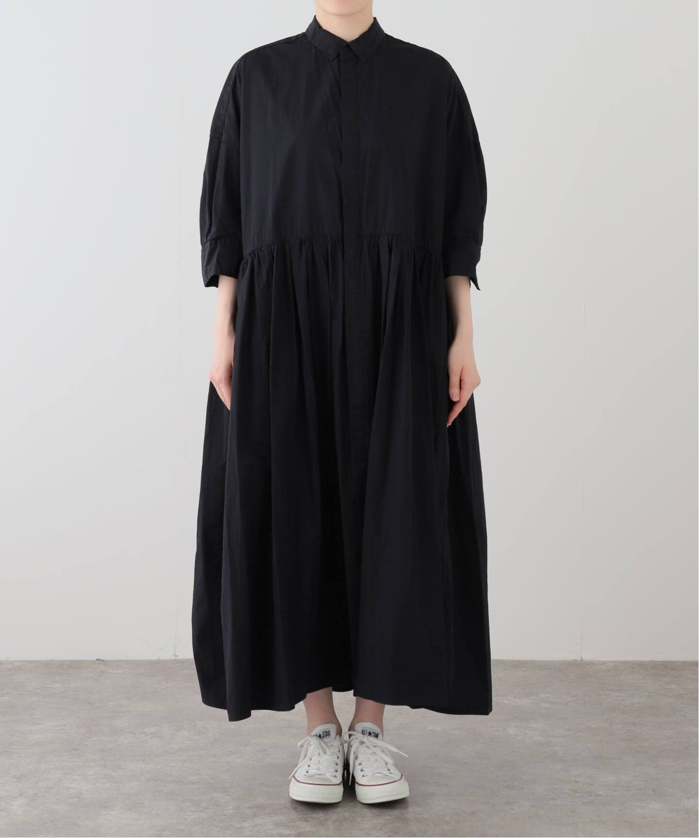 TOUJOURS】COTTON POPLIN Random Pleated Sh（ワンピース）｜journal