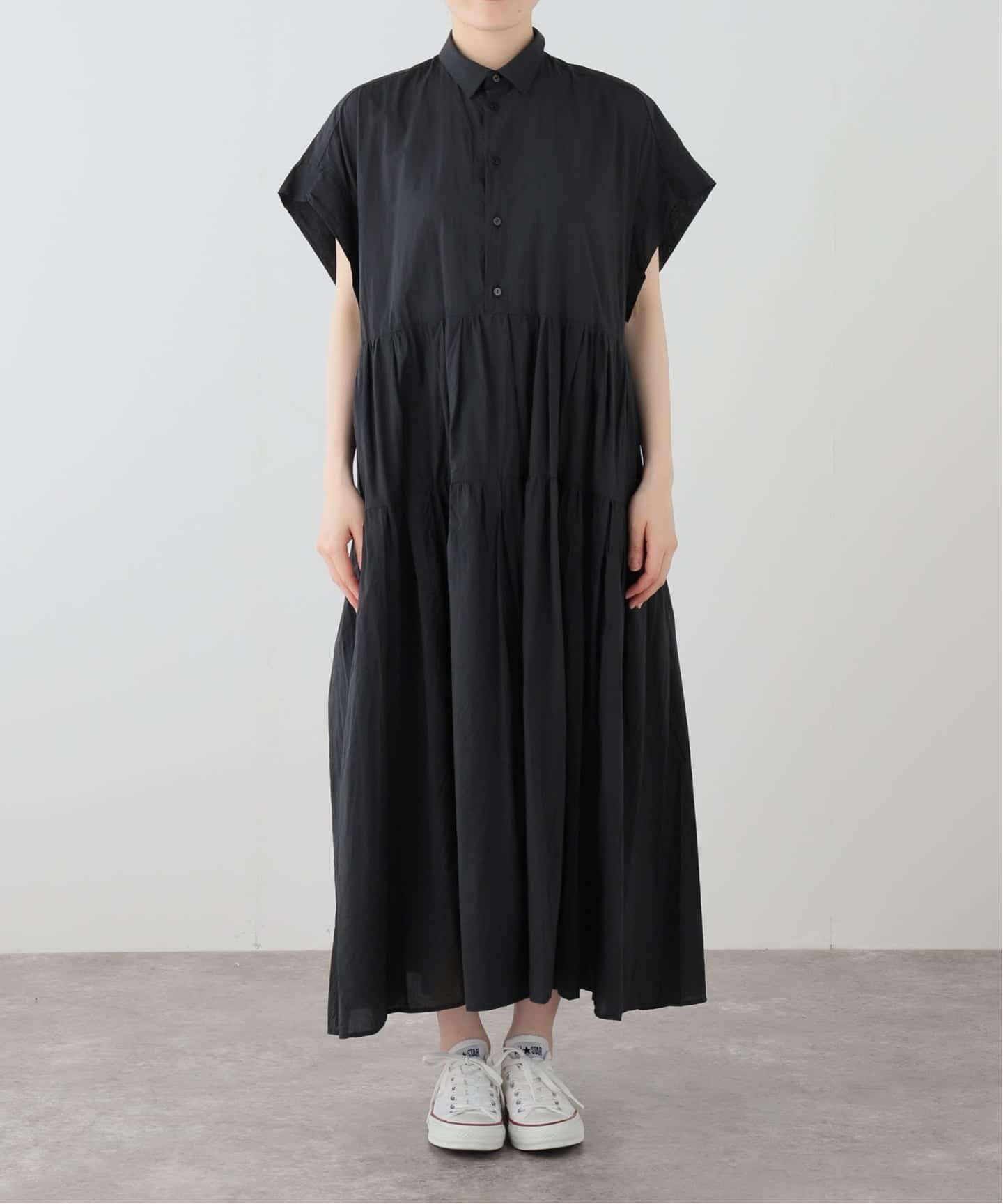 TOUJOURS】COTTON Tiered Dress（ワンピース）｜journal standard luxe