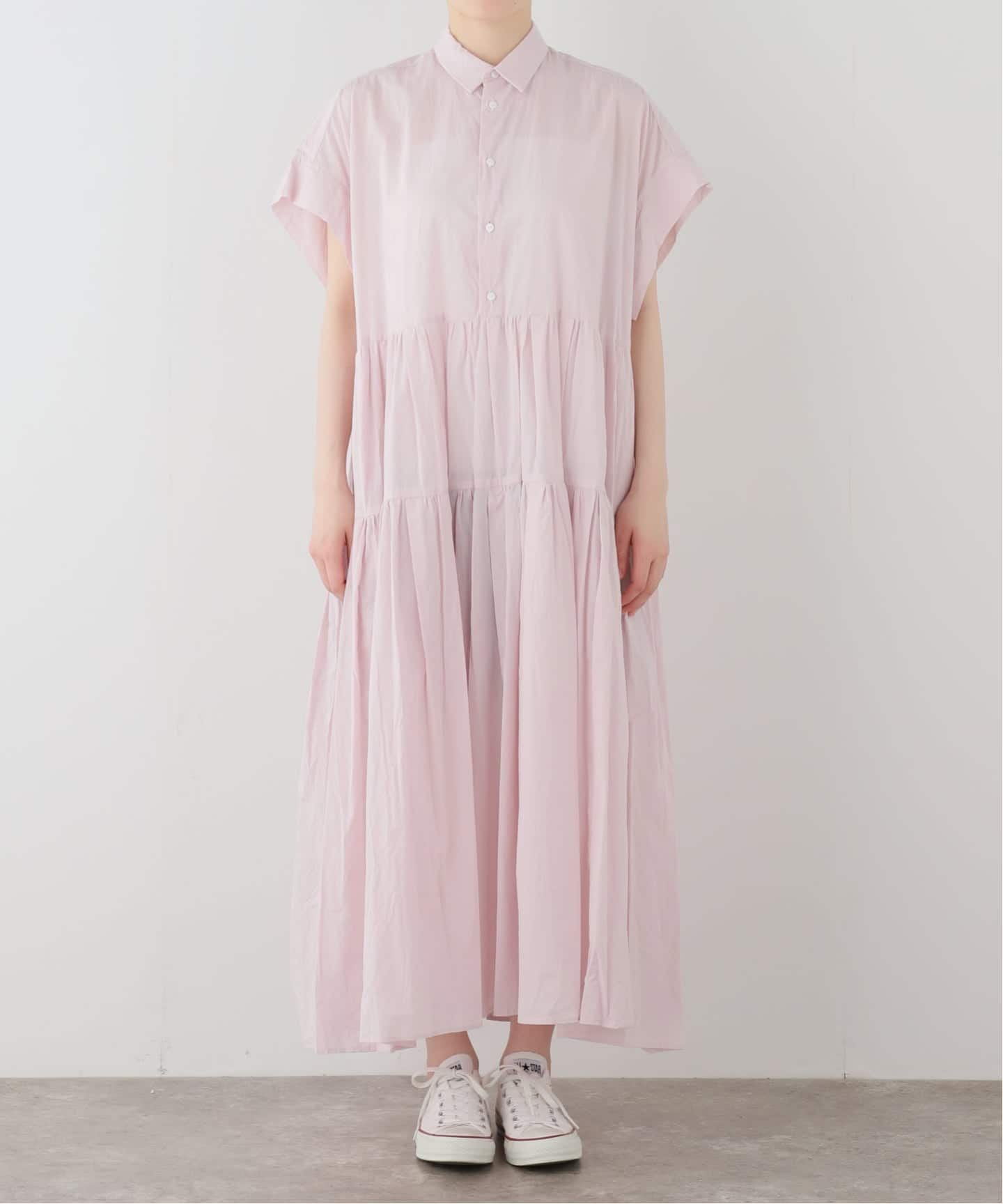 TOUJOURS】COTTON Tiered Dress（ワンピース）｜journal standard luxe