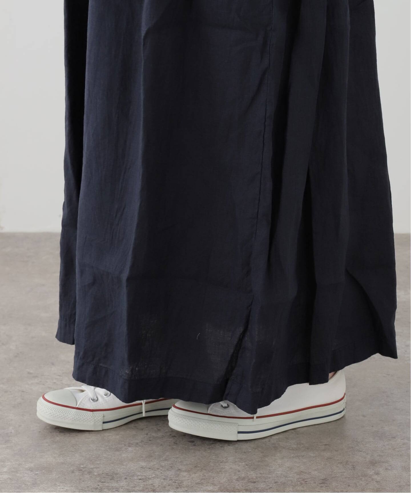 pam 極美品*ジャーナルスタンダードラックスARMEN 2022 ワンピ ARMEN】LINEN PLAIN BOAT NECK DRESS（ワンピース）｜journal standard