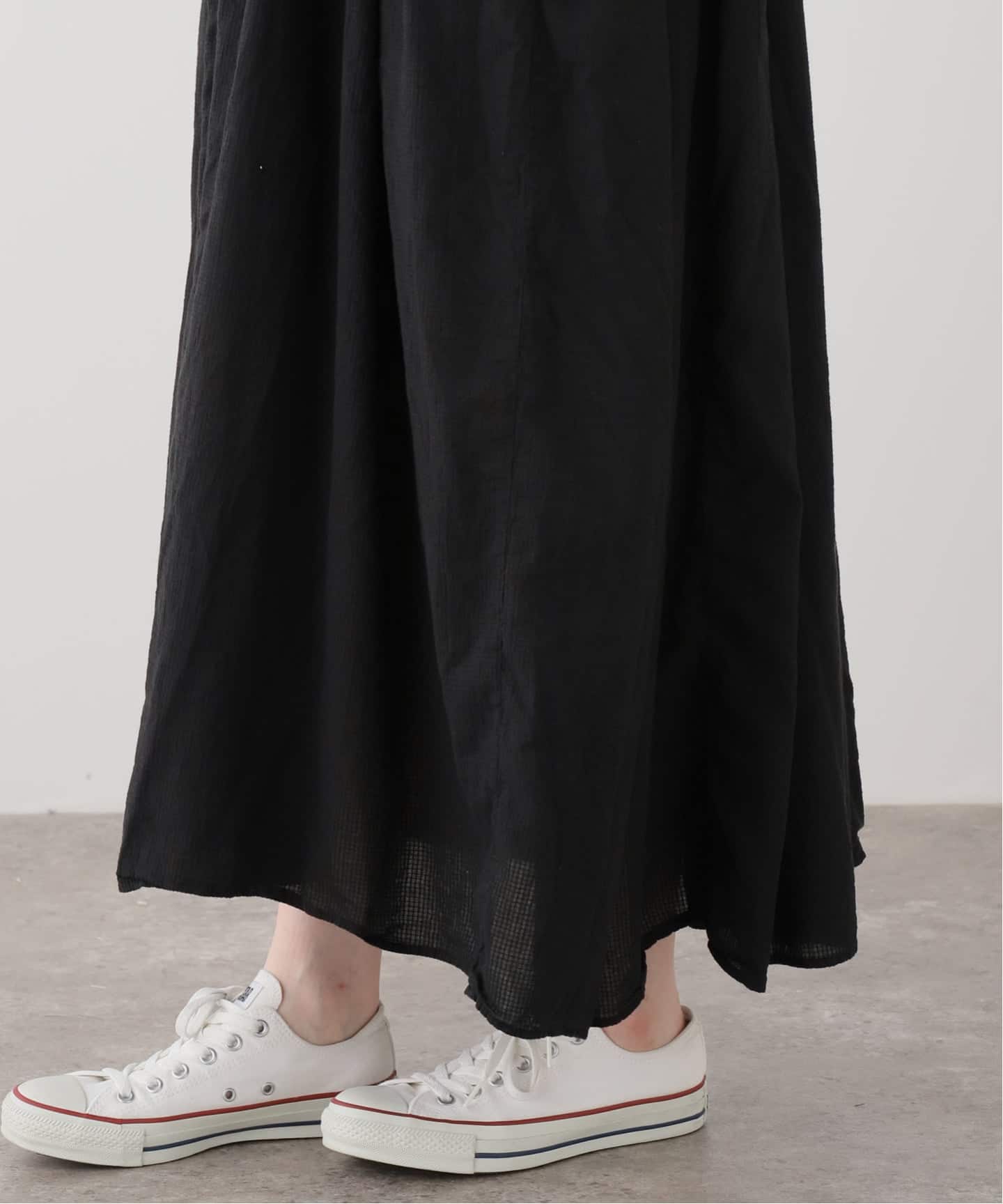 maison de soil】OVERDYE CREW-NECK BUTTON SHIRT MA（ワンピース