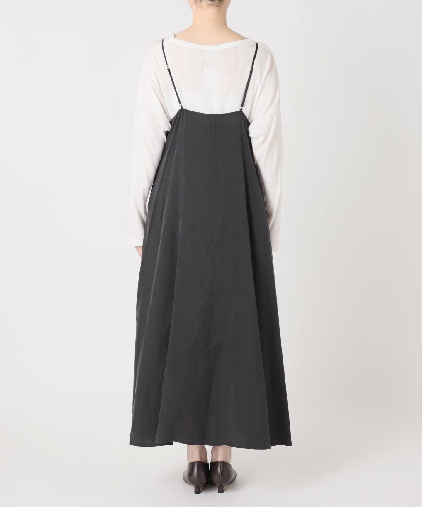【新品未使用】JOURNAL STANDARD relume ロングキャミワンピ キュプラロングキャミワンピース（ワンピース）｜JOURNAL STANDARD