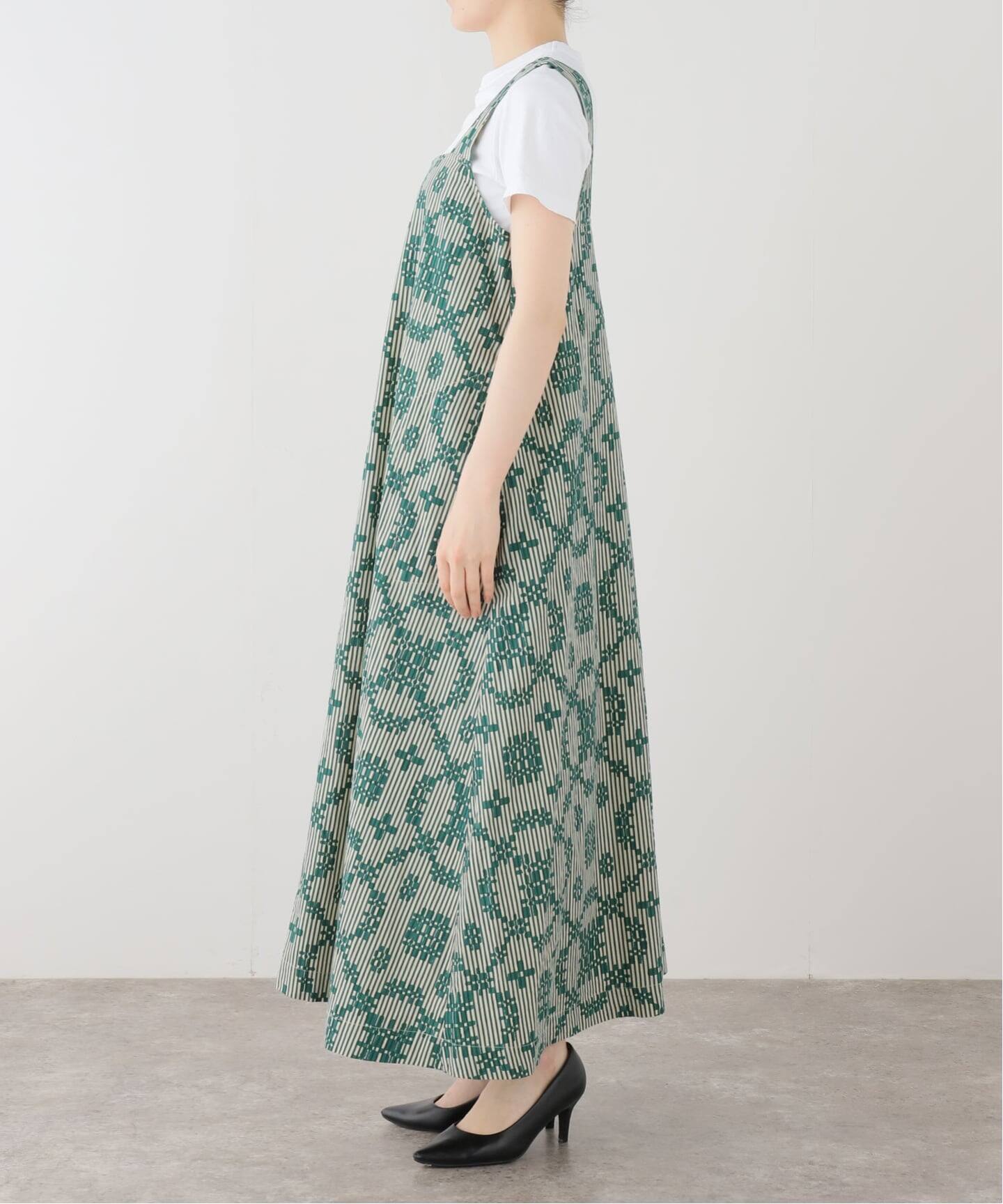 SARA MALLIKA/サラマリカ】 Cotton Flower Signal Print：ワンピース