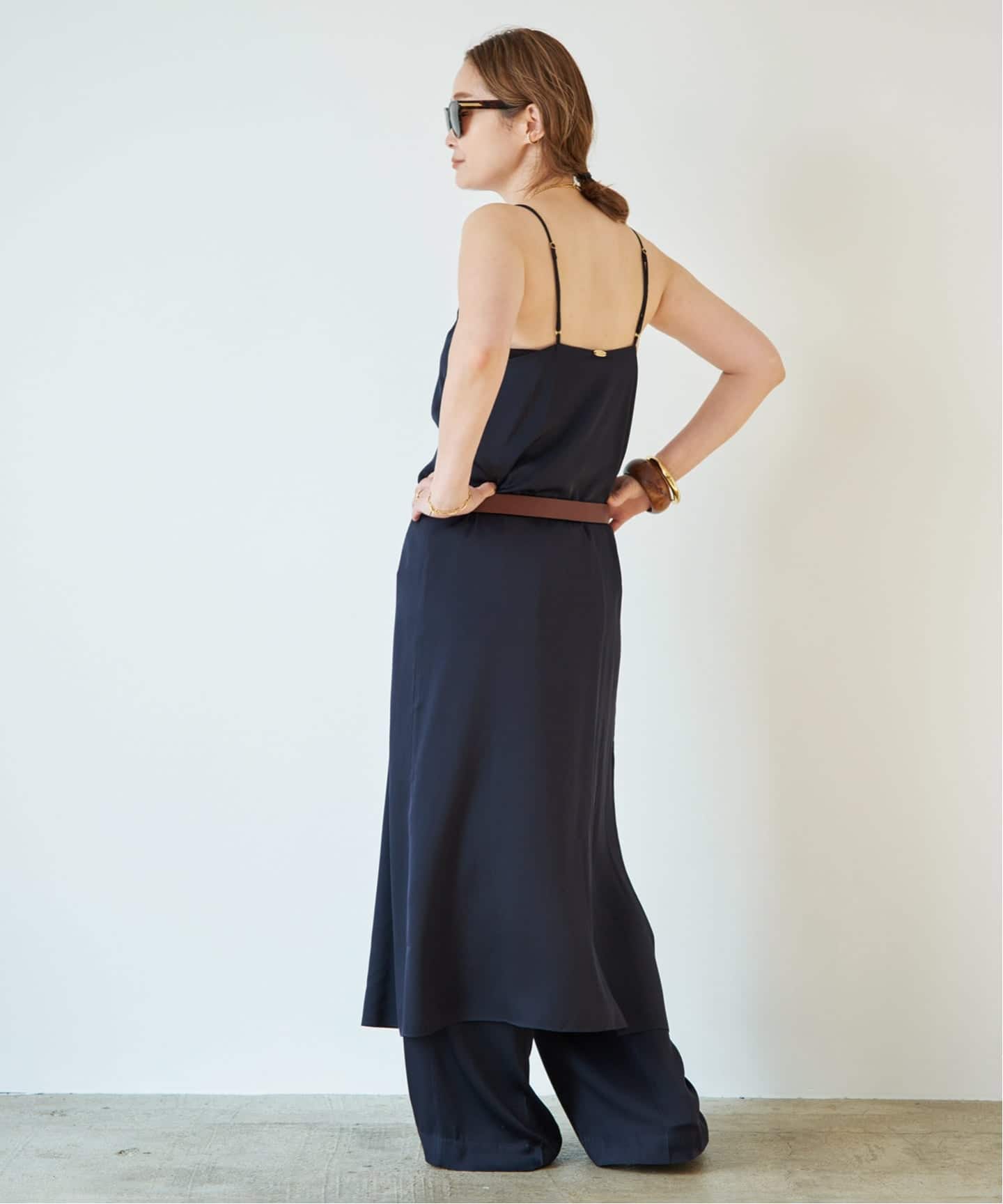 SILK SATIN CAMI ワンピース（ワンピース）｜Deuxieme Classe
