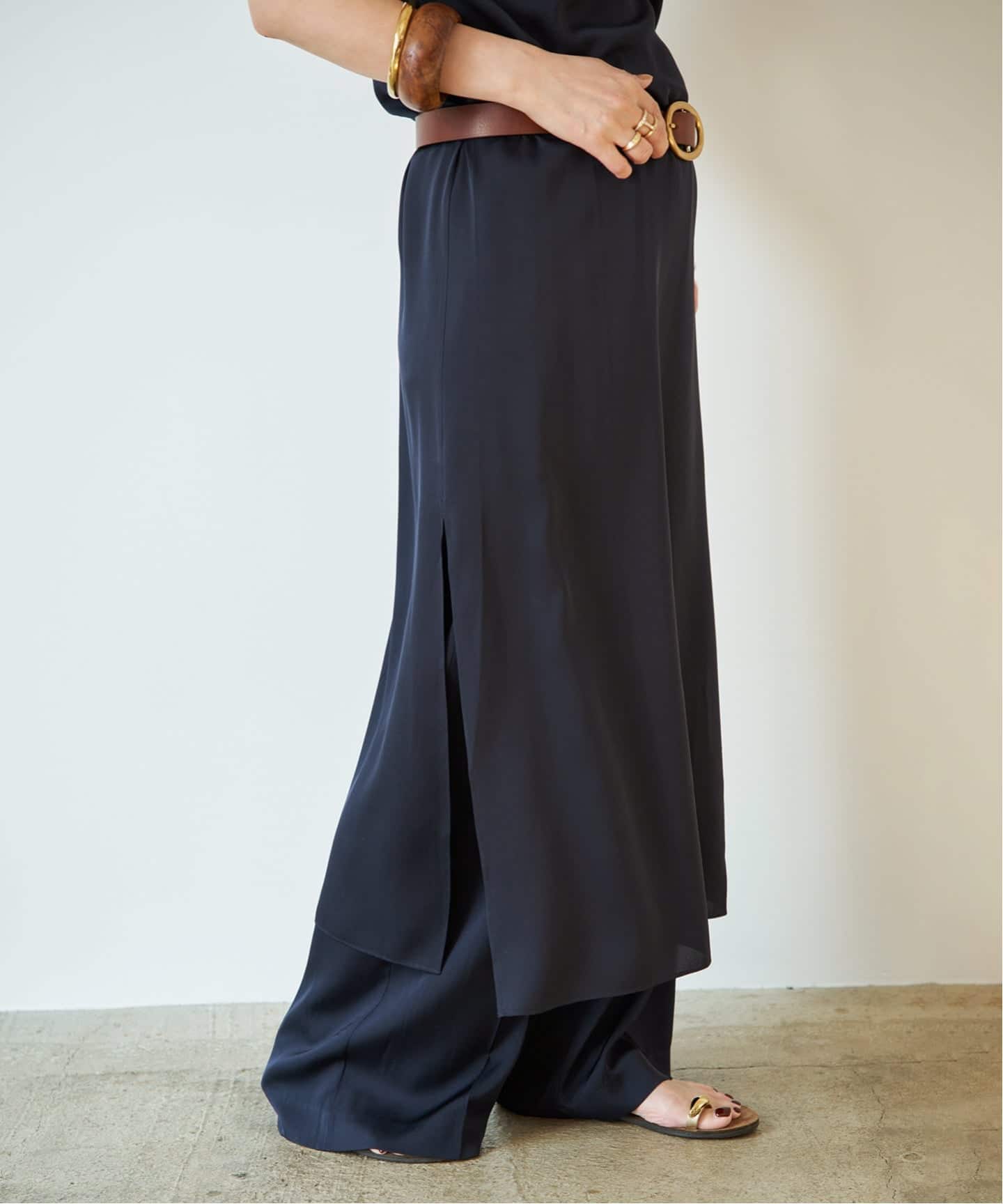 SILK SATIN CAMI ワンピース（ワンピース）｜Deuxieme Classe