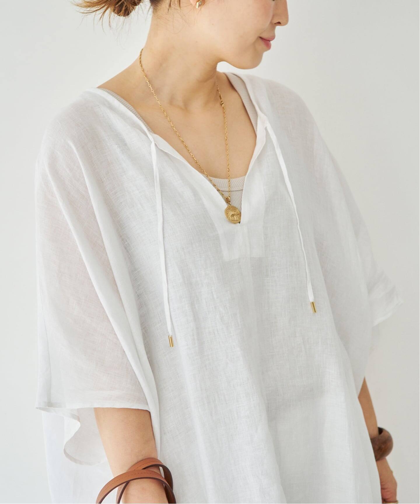 LINEN WASH ワンピース（ワンピース）｜Deuxieme Classe