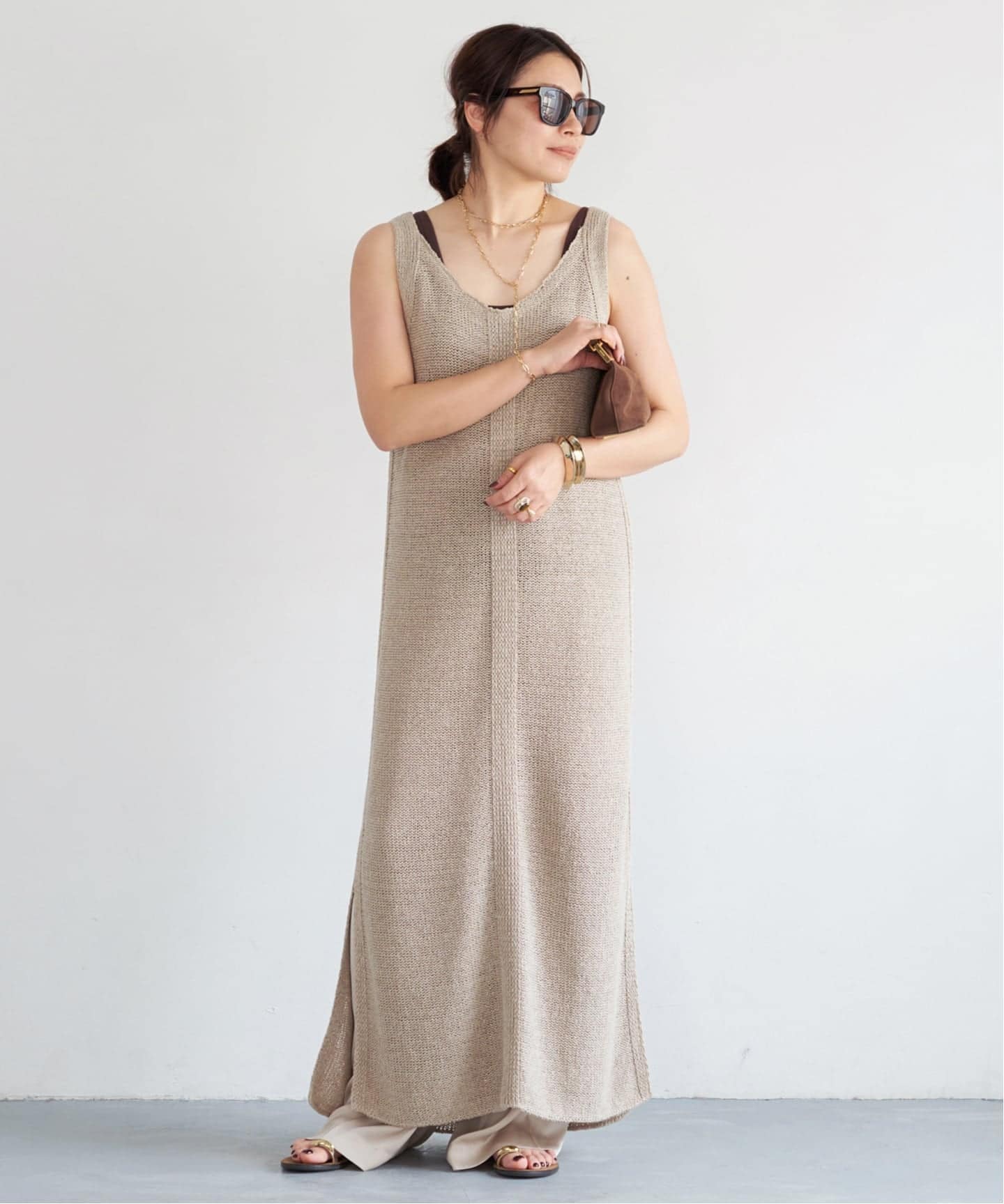 Lily Linen ワンピース（ワンピース）｜Deuxieme Classe
