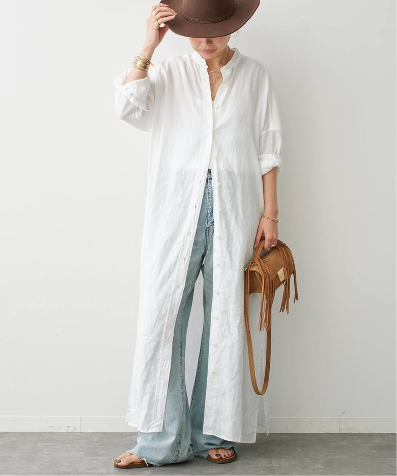 Linen ワンピース（ワンピース）｜Deuxieme Classe（ドゥーズィエム 