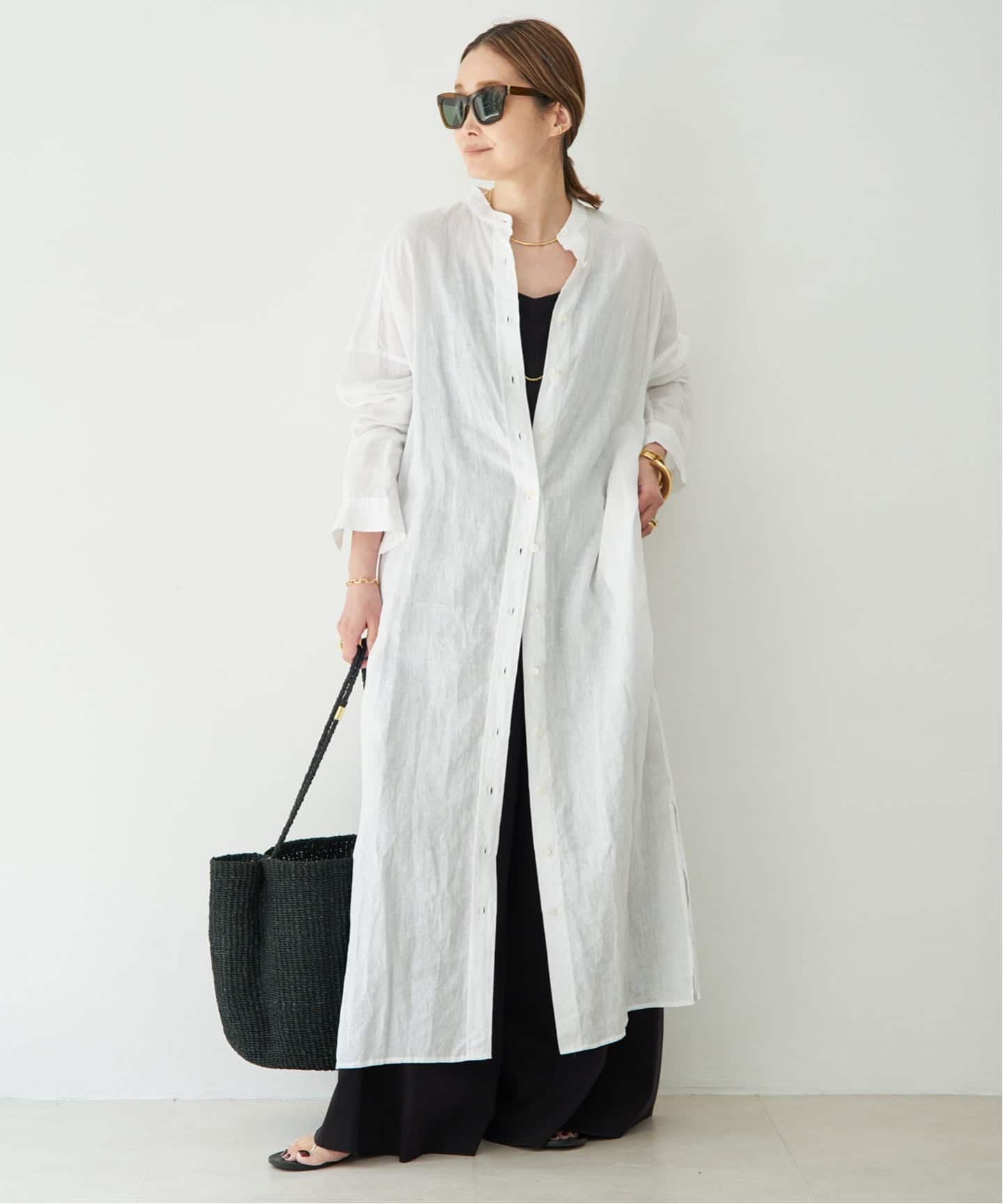 Linen ワンピース（ワンピース）｜Deuxieme Classe（ドゥーズィエム