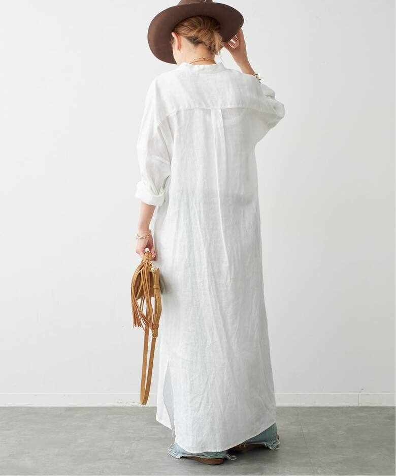 Linen ワンピース（ワンピース）｜Deuxieme Classe（ドゥーズィエム 