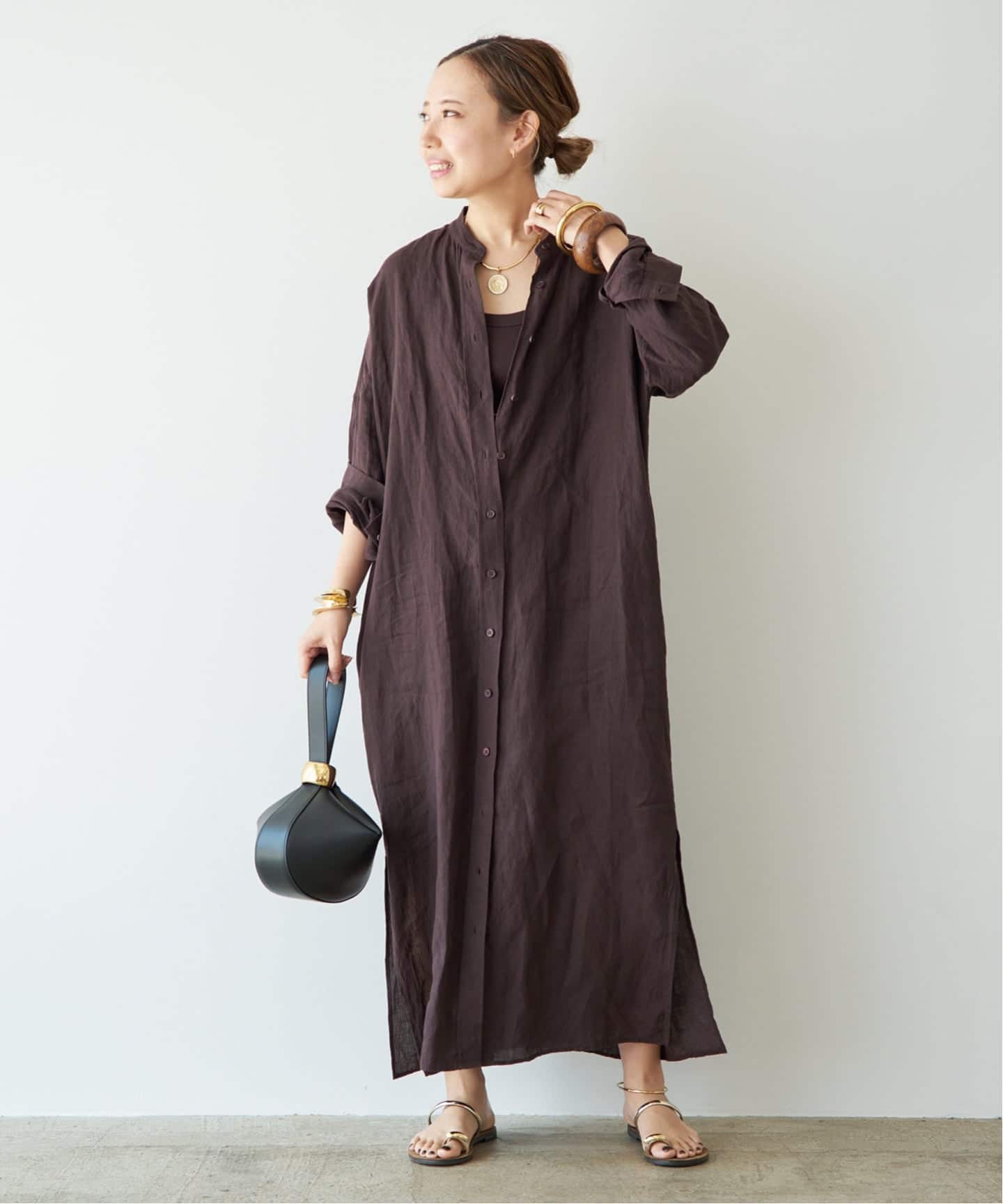 Linen ワンピース（ワンピース）｜Deuxieme Classe（ドゥーズィエム