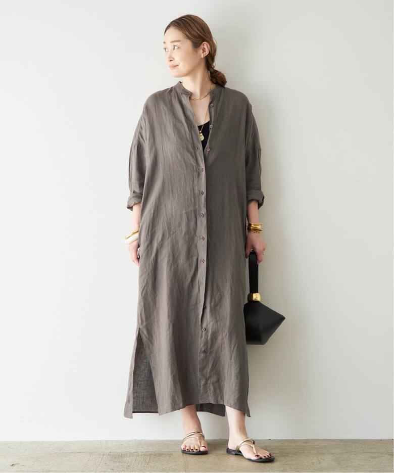 Linen ワンピース（ワンピース）｜Deuxieme Classe（ドゥーズィエム 