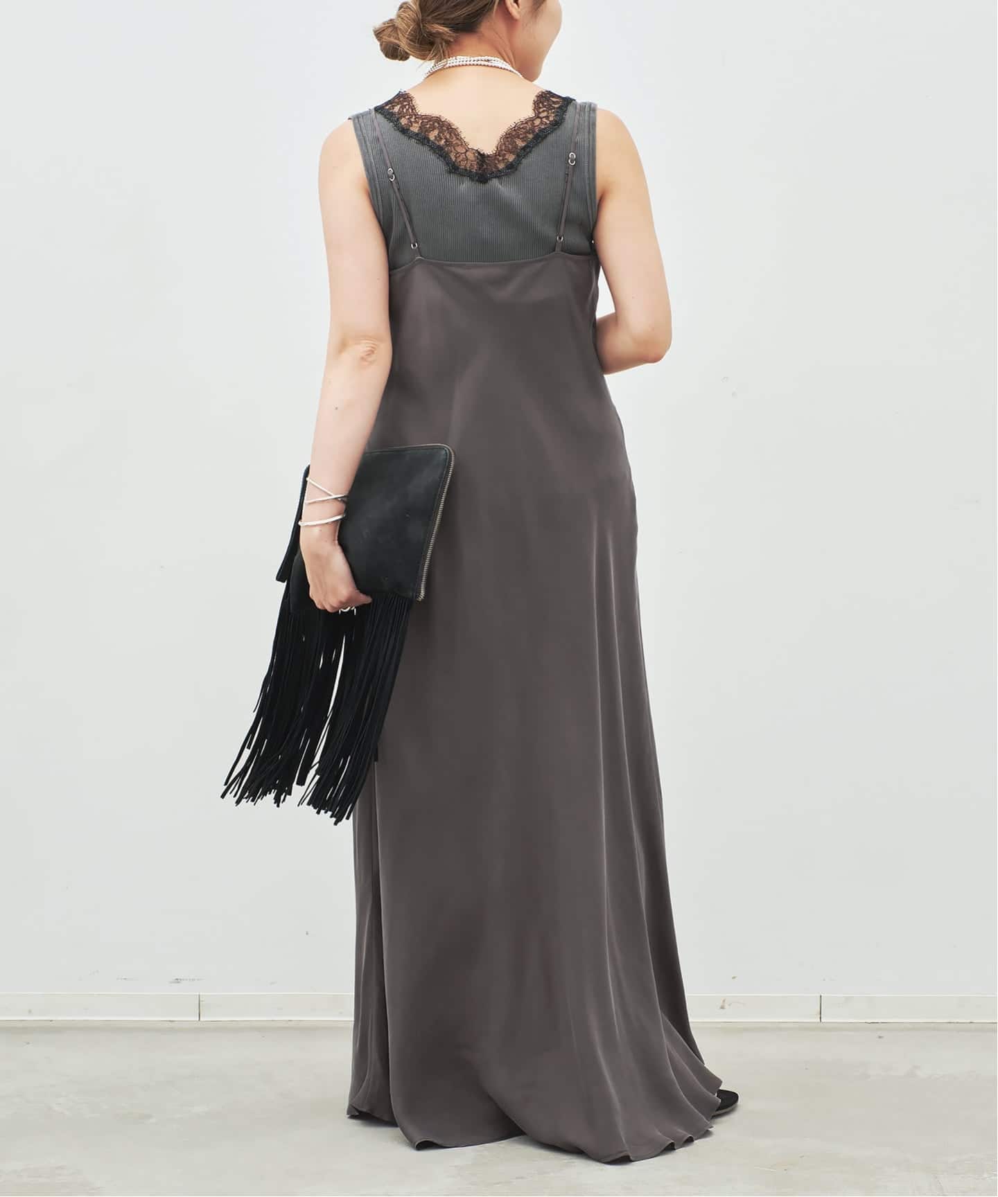 Cupro Camisole ドレス（ワンピース）｜Deuxieme Classe