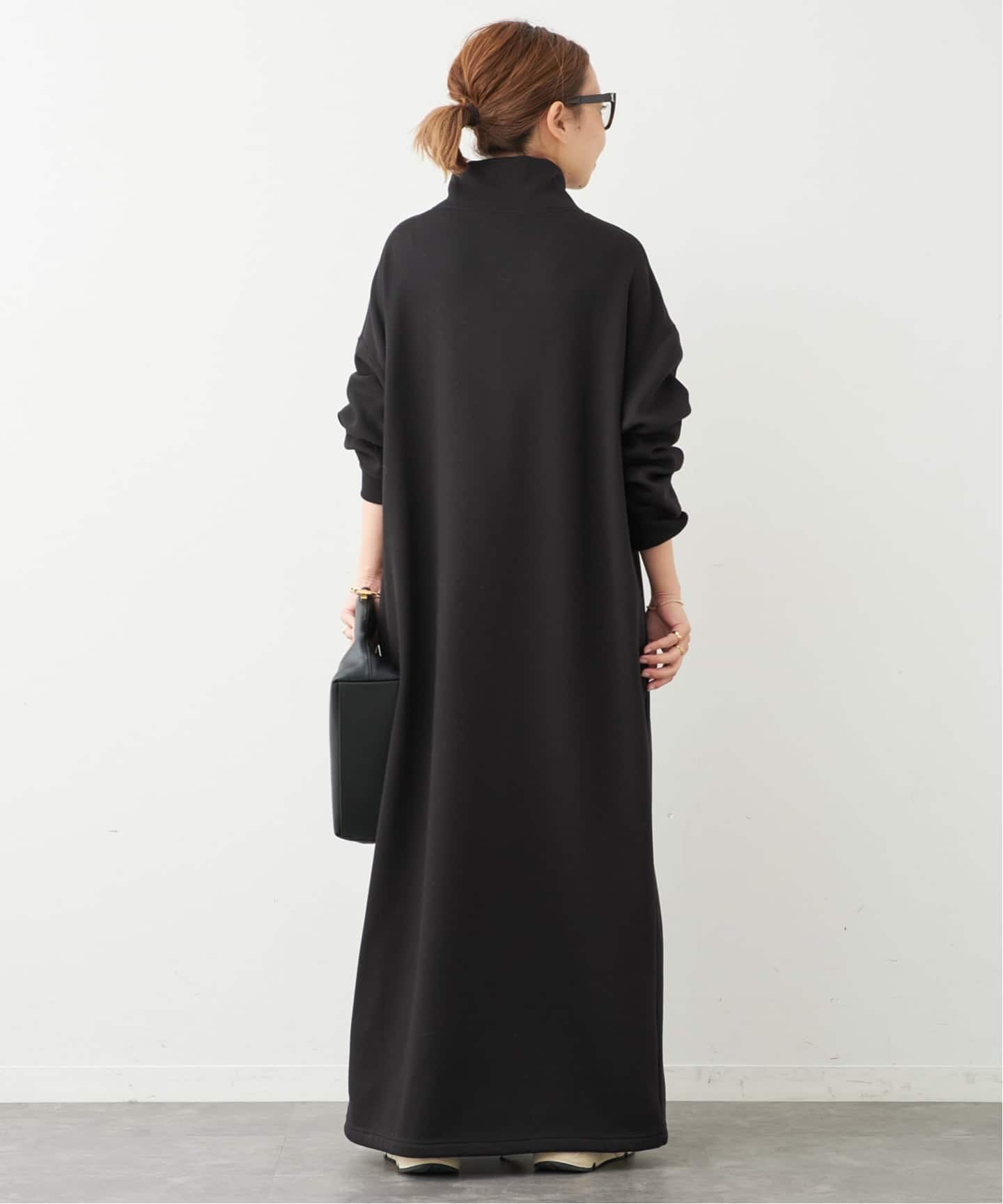 Deuxieme Classe *Warm ジップ ドレス ブラック 38 追加 Warm ジップ ドレス（ワンピース）｜Deuxieme Classe