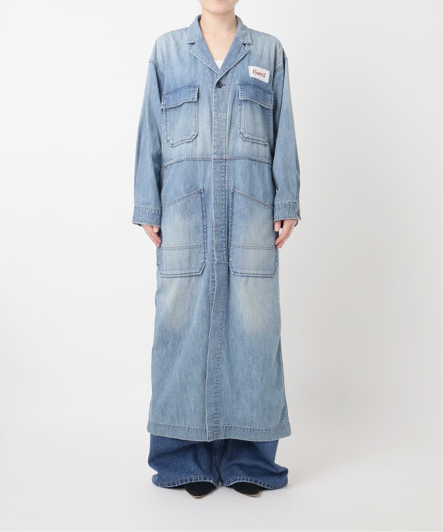 p*2様 MADISONBLUE デニム ロングコート 00 予約》【MADISONBLUE / マディソンブルー】WORK COAT DENIM